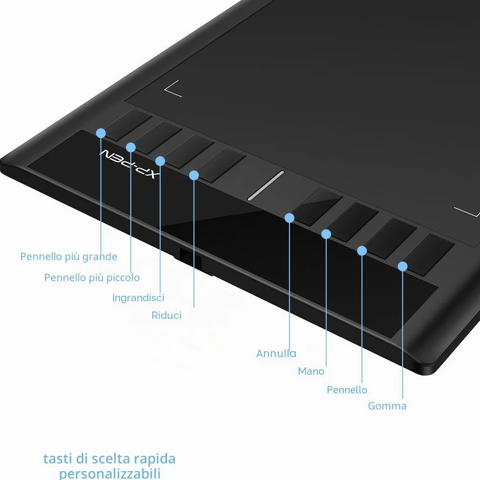 XP-Pen® 12" Tavoletta Grafica Con Penna (Nero)