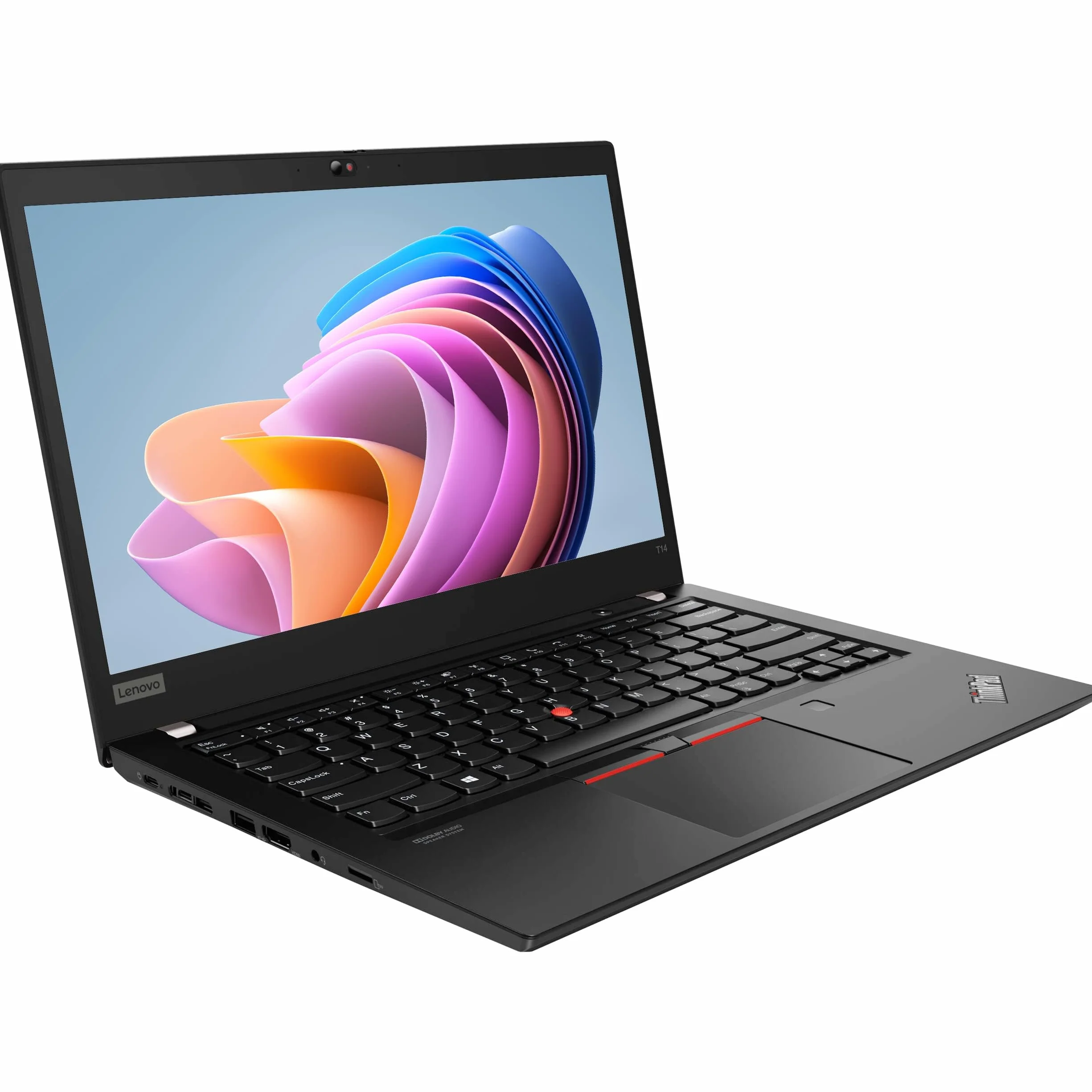 Lenovo Thinkpad T14 Gen 1 - Touch screen business, 14" FHD (1920 x 1080), Intel Core i5-10210U, 8 GB DDR4 RAM, SSD da 256 GB, tastiera US QWERTY Windows 11 Pro (ricondizionato)