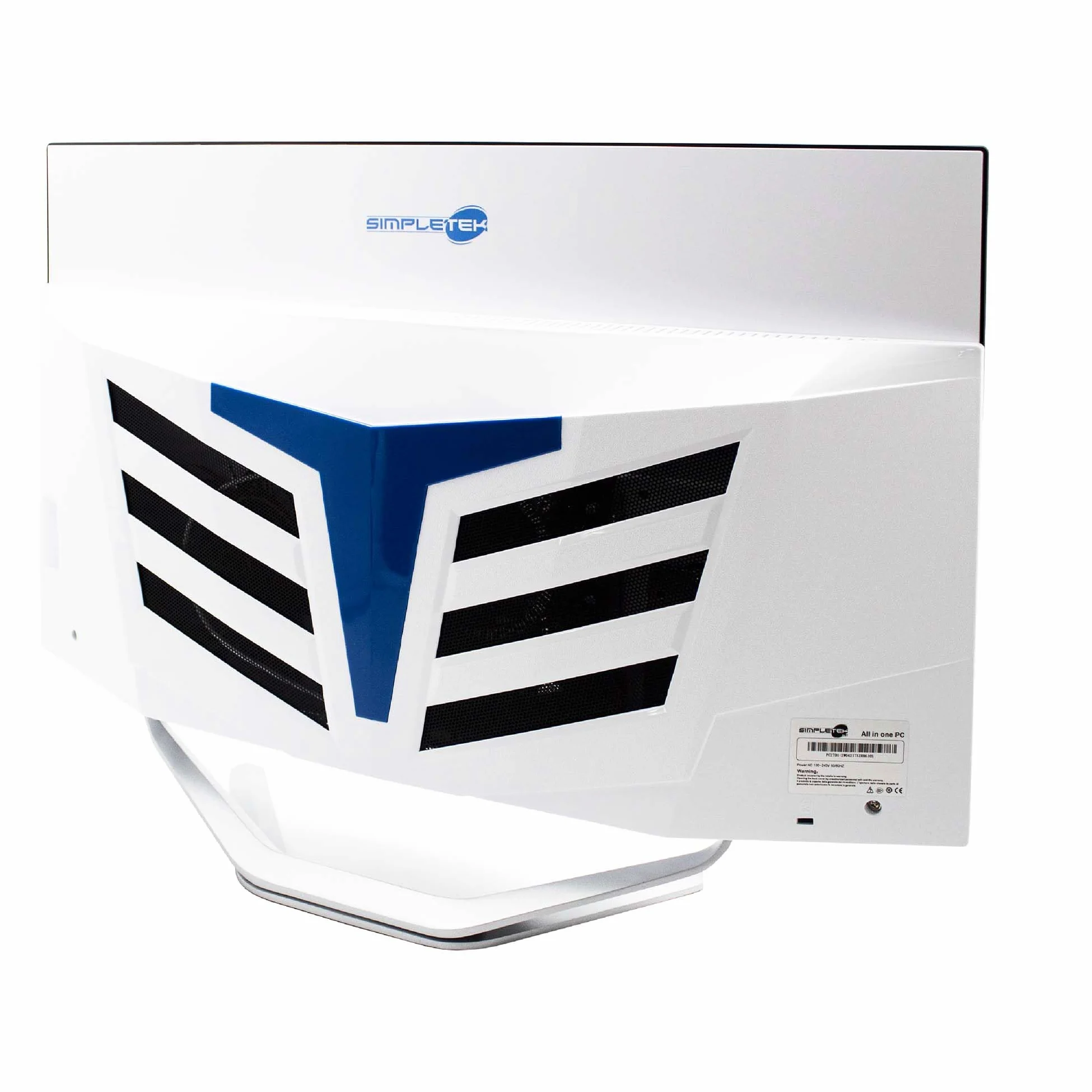 SIMPLETEK All in One AiO 27” FHD Curvo Windows 11 i5 fino 2,30 GHz 16 GB RAM 240 GB SSD Mouse Tastiera Wireless inclusi Webcam PC Gaming Curved Streaming Casa Lavoro Computer per Ragazzi