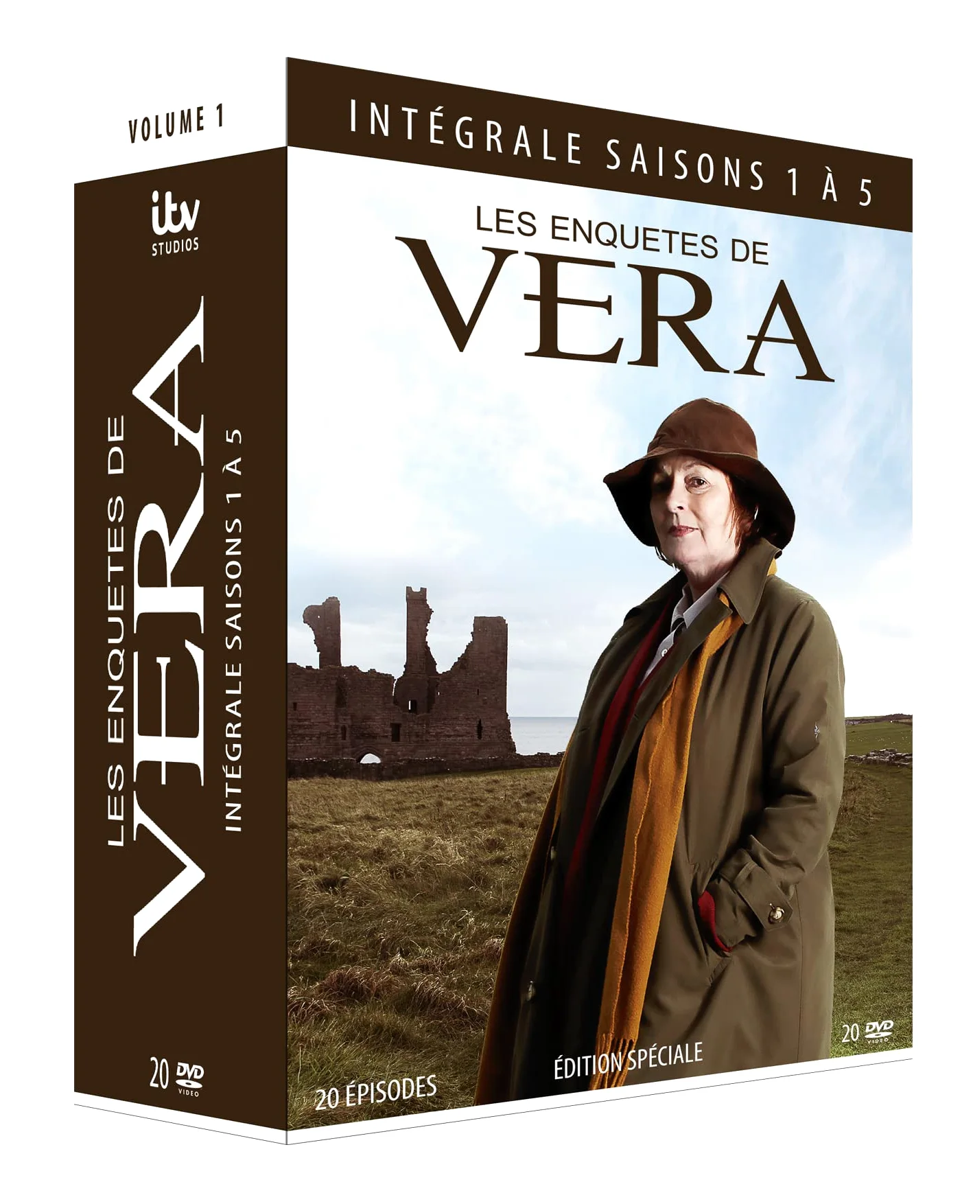 Les Enquêtes de Vera - Intégrale saisons 1-5 (édition spéciale) - Coffret 2 DVD