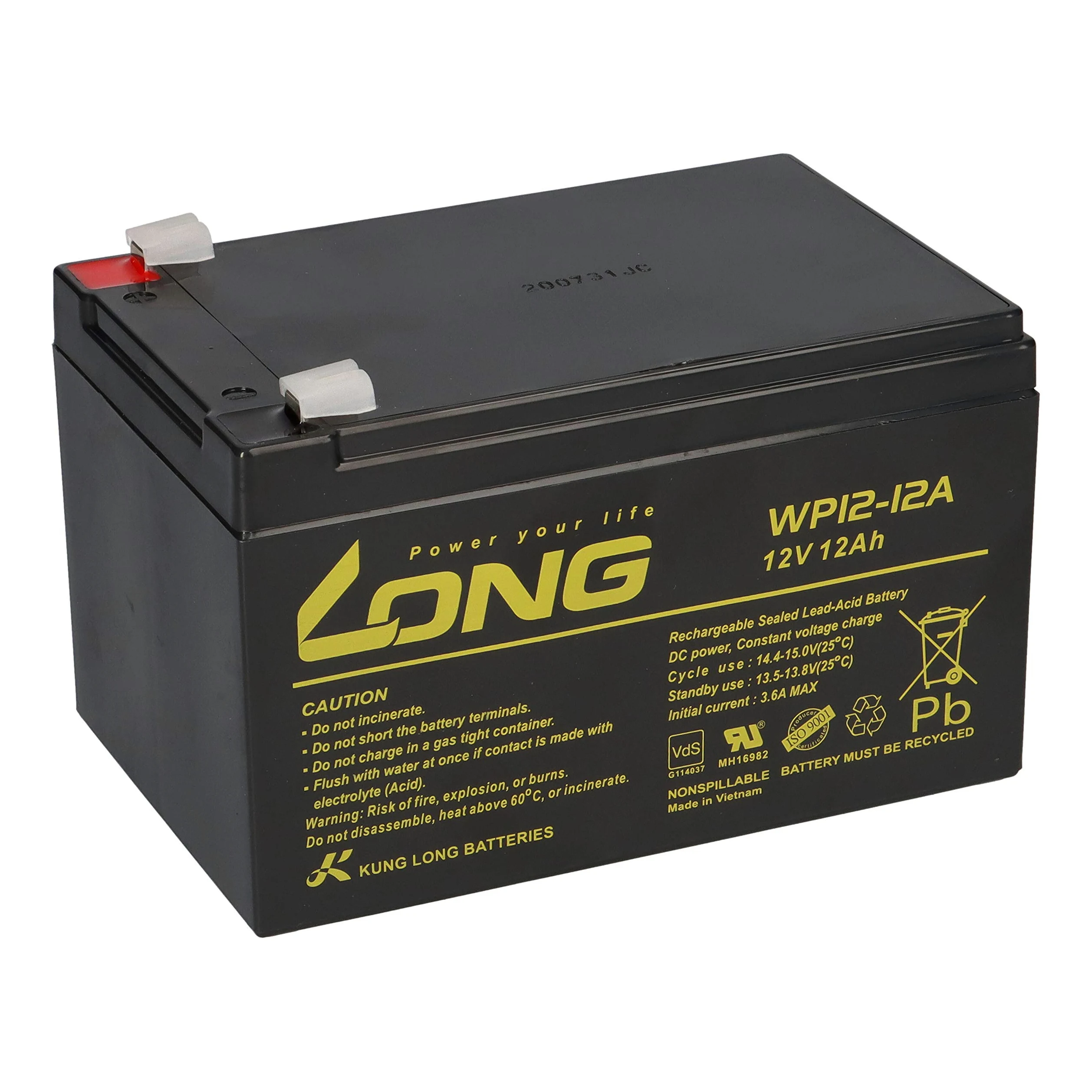 Batteria di ricambio compatibile per APC RBC6, APC Smart UPS 700, 1000, 1500 e Back UPS Pro 1000