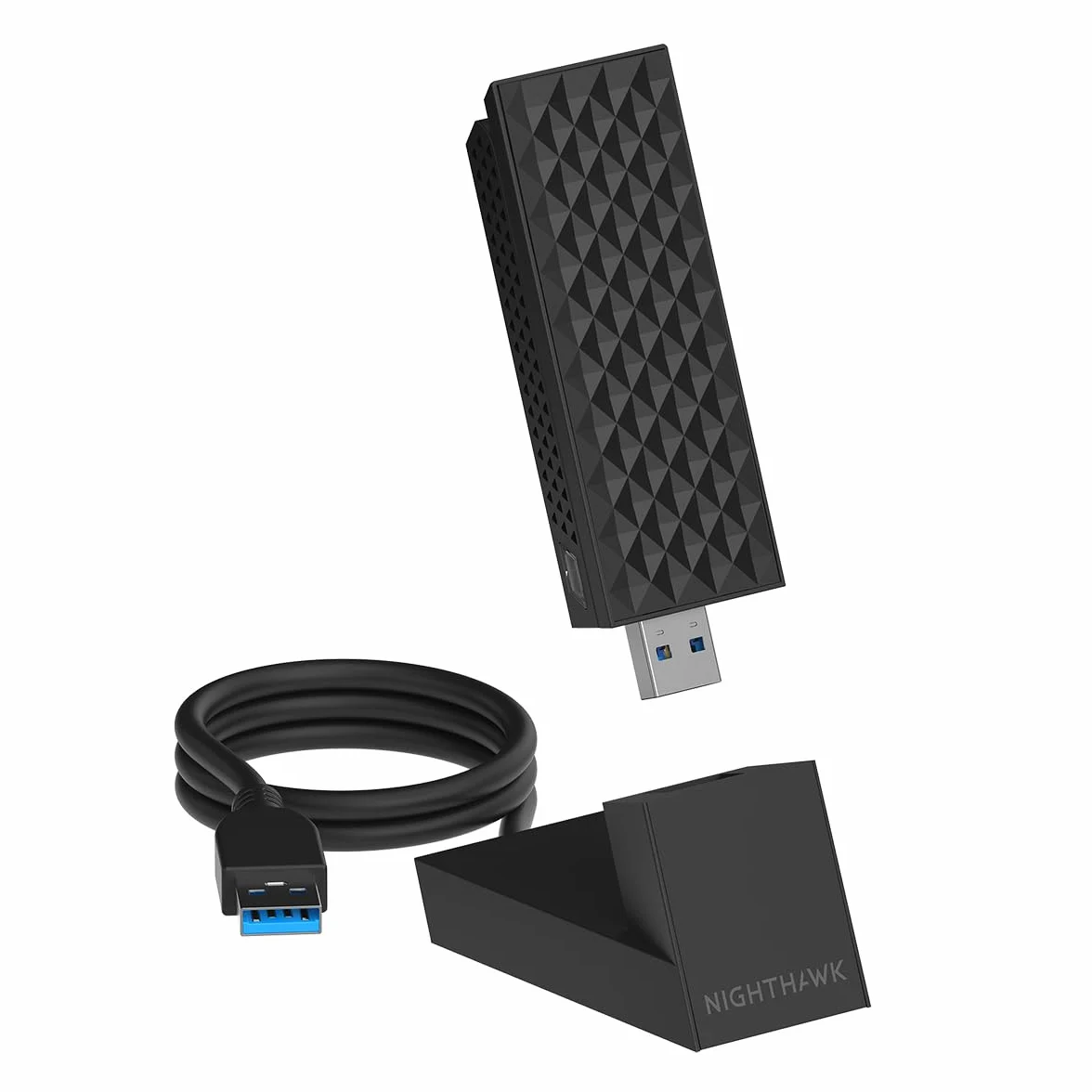 NETGEAR Nighthawk Unità flash WiFi 7 A9000 Adattatore USB 3.0 BE6500 Tri-Band Gigabit Speed
