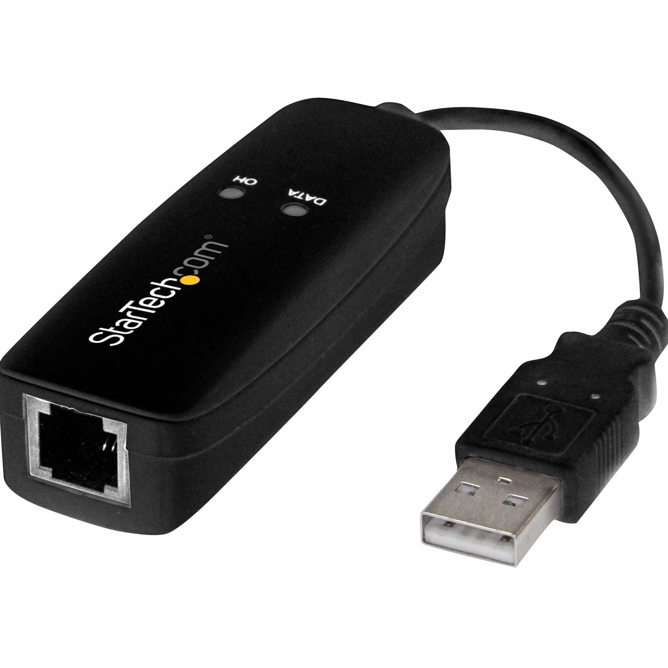 StarTech.com Modem USB 2.0 56K V.92 Fax Modem Dongle Adattatore Hardware per Computer Portatile USB a Presa Telefonica