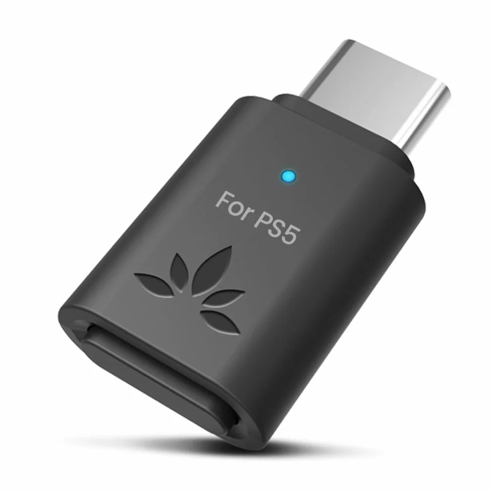 Avantree C81-Gaming – Adattatore Audio USB-C Bluetooth 5.3 per PS5, chip Qualcomm, aptX Adaptive & HD, Audio Premium, compatibile con AirPods, Cuffie Bose e altro (non compatibile con Pulse 3D)