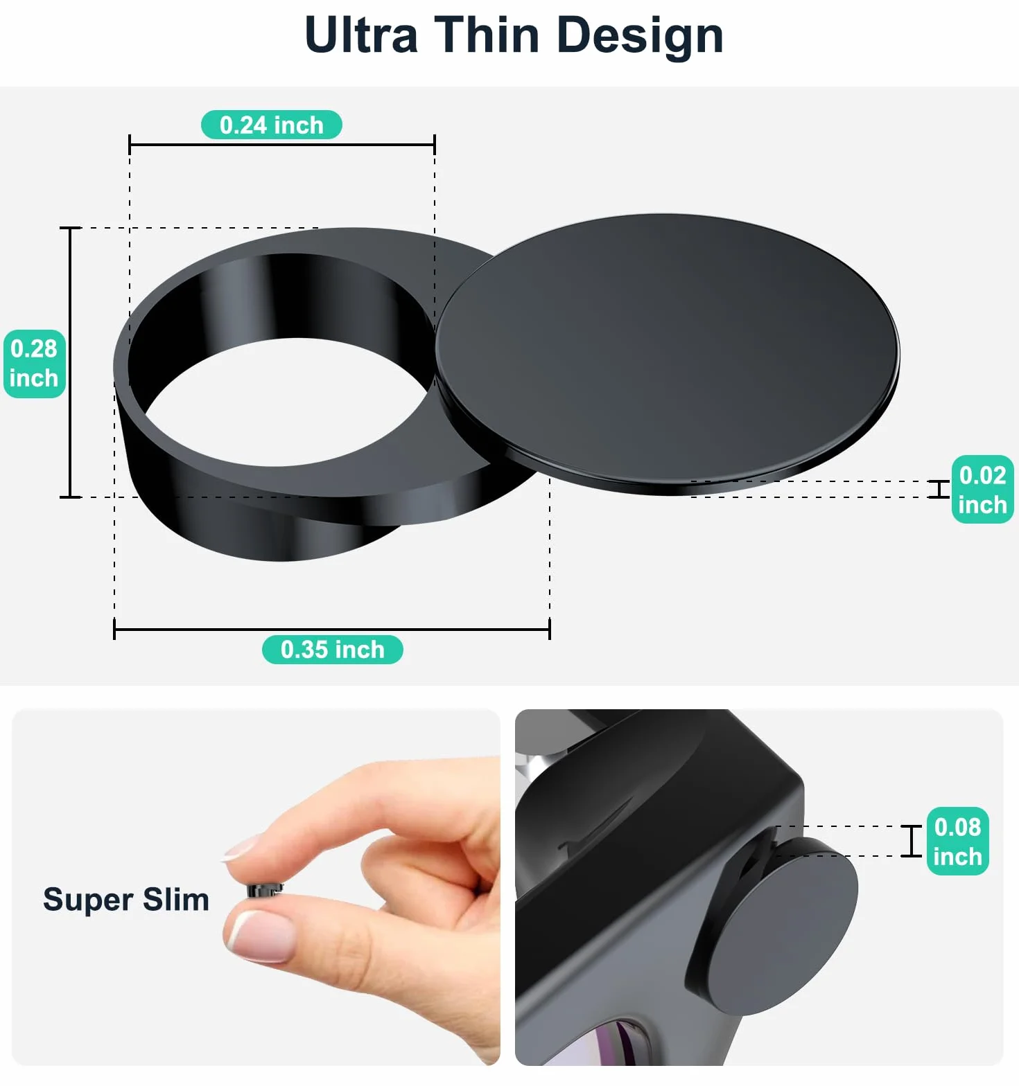 HanCenDa Camera Cover for Meta Glasses
