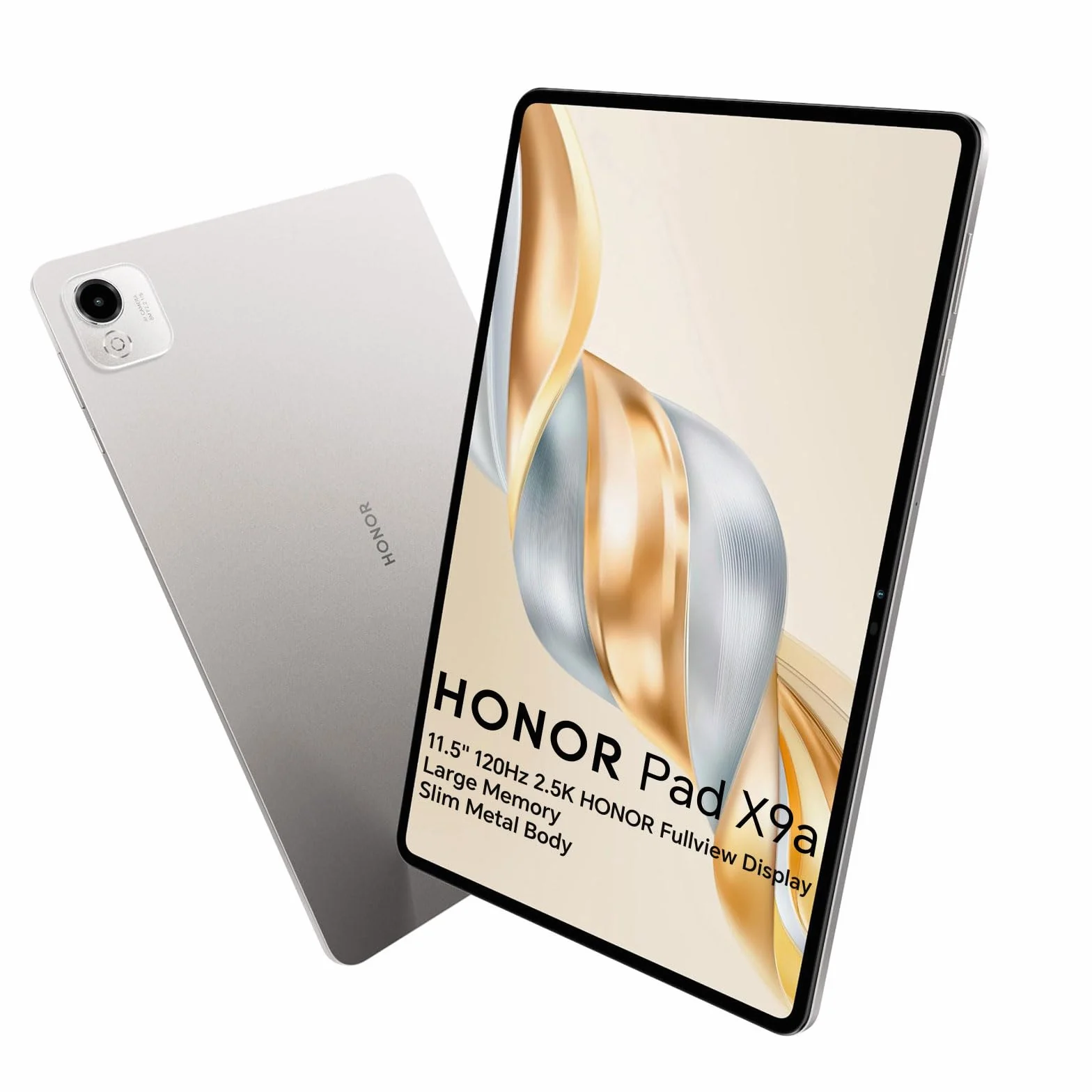 HONOR Pad X9a 6GB 128GB WIFI Tablet, 11,5 Pollici a 120Hz 2,5K, Qualcomm 6nm Snapdragon 685, 4 Altoparlanti, 8300mAh Batteria, Corpo in Metallo, Android 15, Google Service, Grigio