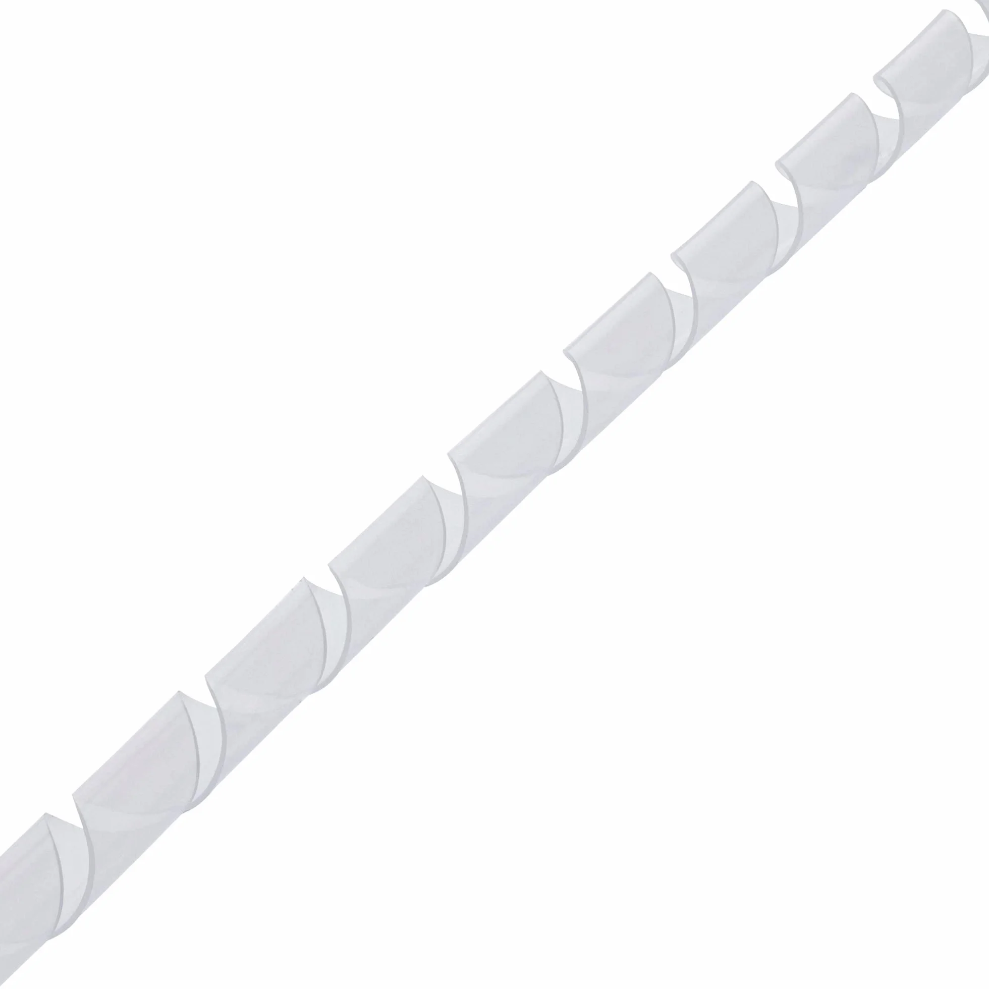 InLine 21177 Spirale Protezione Cavi, Diametro 6 mm, Flessibile, 10 m, Trasparente