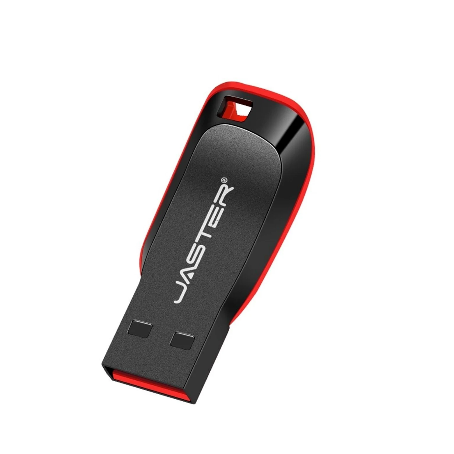 Chiavetta USB in plastica da 128 GB, portachiavi di memoria, 64 GB, 32 GB, nero, regalo aziendale, 16 GB, 8 GB, 4 GB (128 GB)
