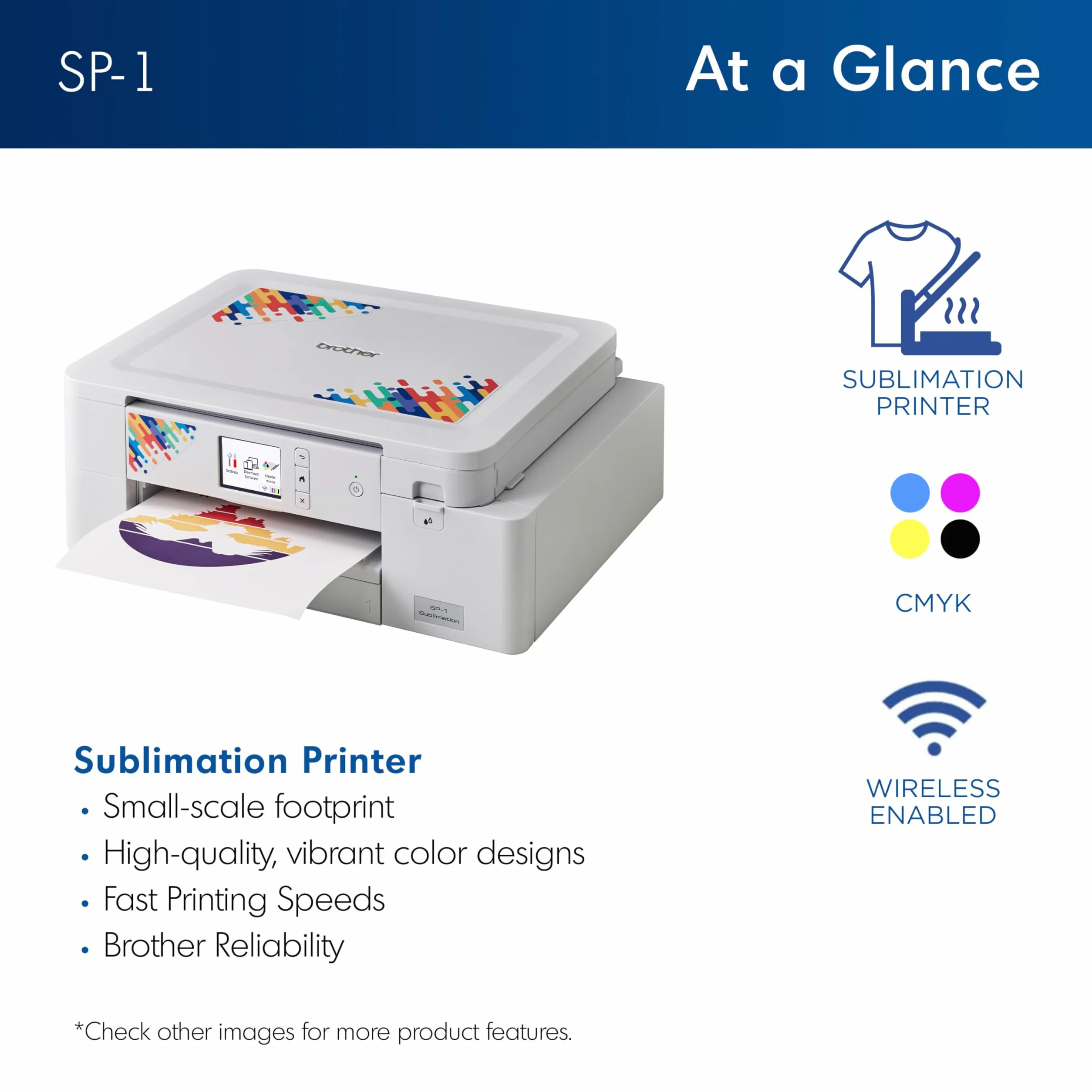 Brother SP1 Stampante a Sublimazione