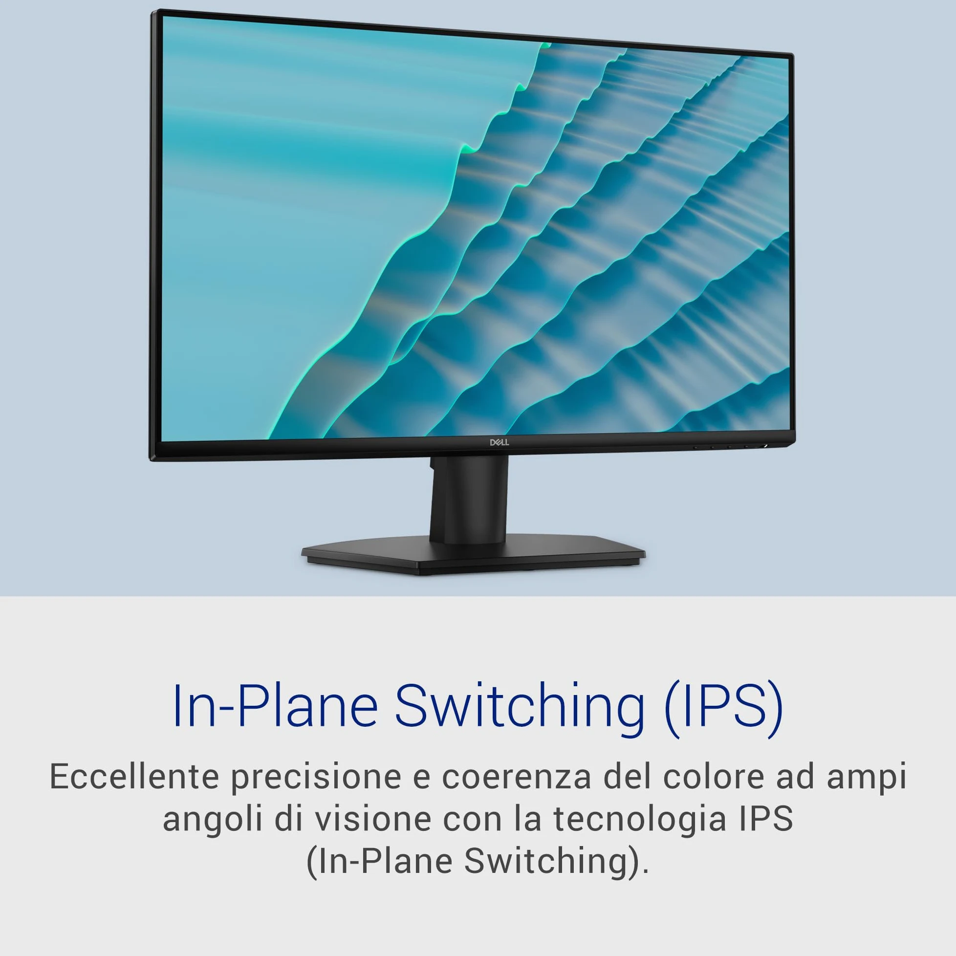 Dell 27 Monitor - SE2726H, Full HD (1920x1080), 144Hz, IPS, 1ms MPRT, AMD FreeSync, VESA (100x100mm), 2 HDMI, 3 Anni di Garanzia, Nero