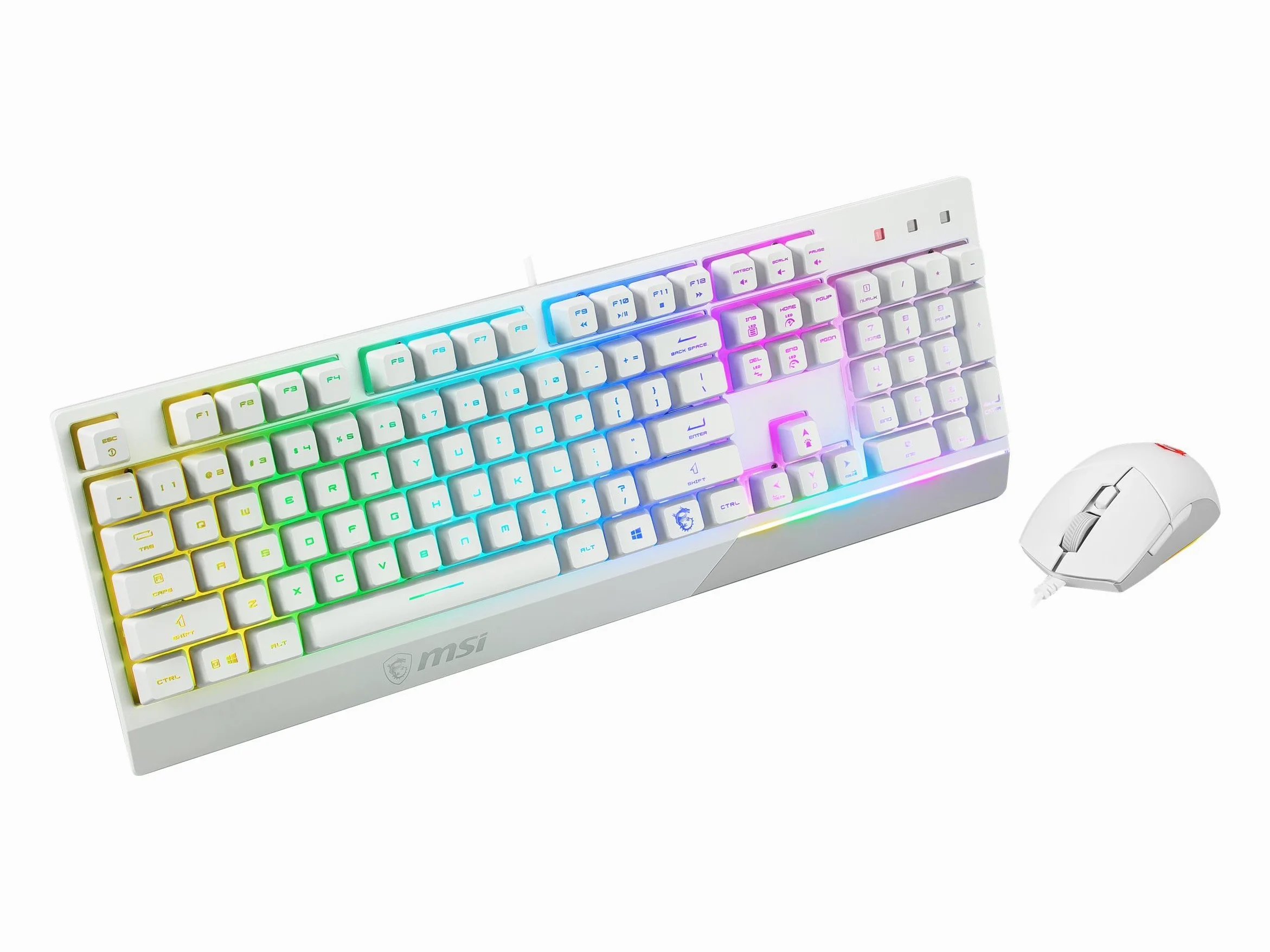 MSI S11-04DE305-CLA tastiera USB QWERTY Italiano Bianco
