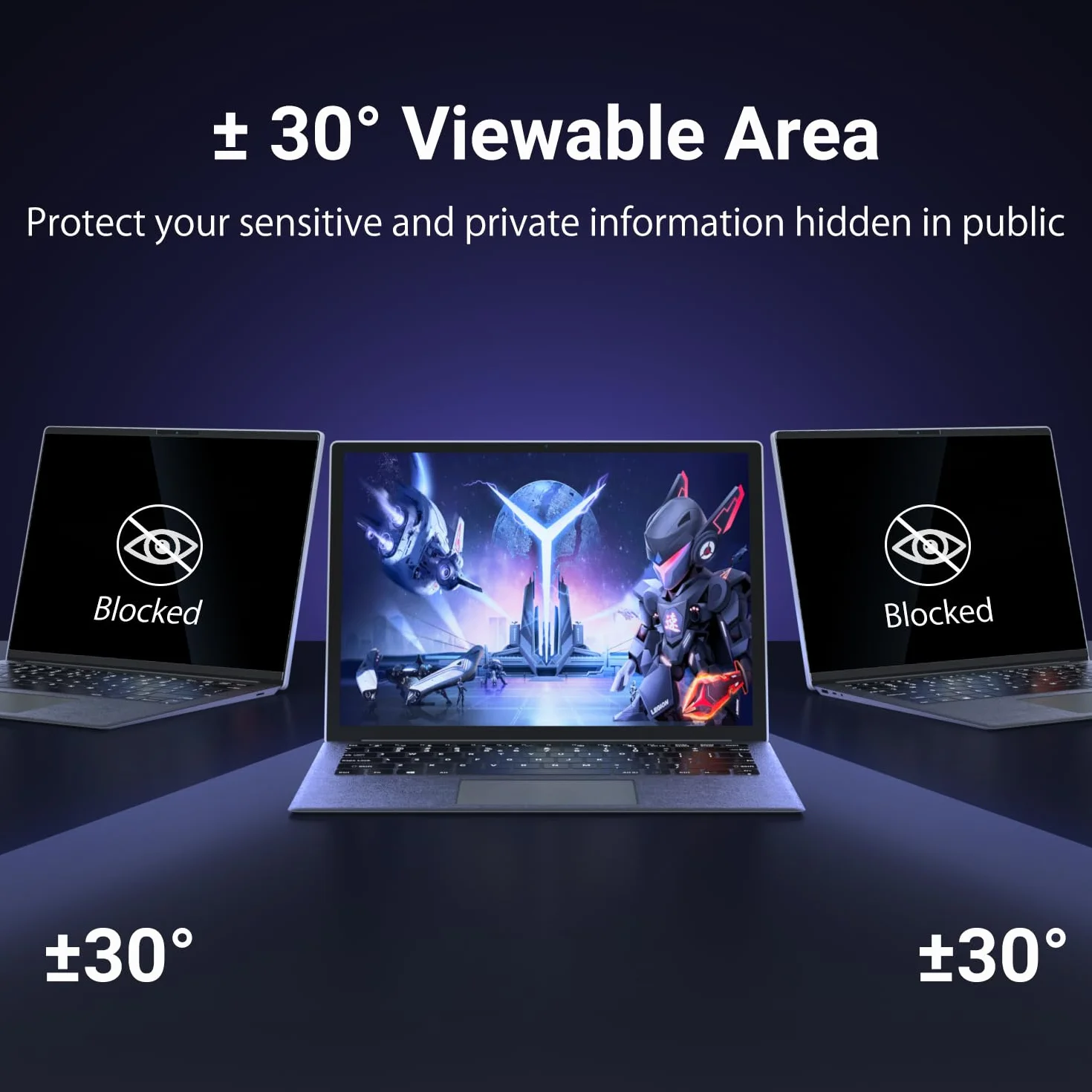 ZOEGAA Filtro Privacy da 15 pollici per Surface, Schermo Protettivo Magnetico Rimovibile per Surface BOOK 2
