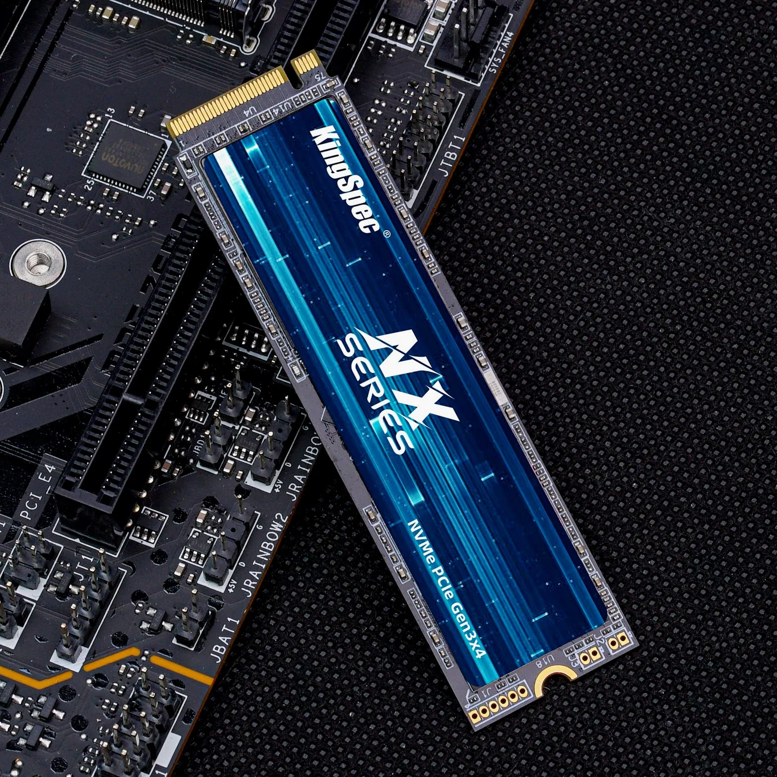 KingSpec SSD M2 NVME 1TB Ssd M.2 2280 PCIe Gen3x4 3400MB/s SSD Nmve 3D NAND 500TBW M2 Disco Rigido Interno Unità a Stato Solido per Laptop