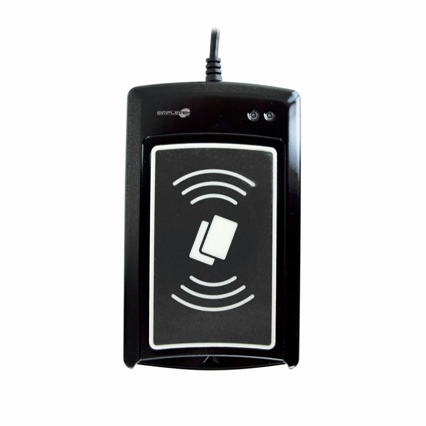 SIMPLETEK - Lettore Scrittore Smart Card RFID USB CCID Slot SAM Universale | indicatore LED e acustico, lettore badge, Contactless NFC, anticolissione, PC/SC, ISO 7816, ISO 14443, CAC, PIV, Buzzer