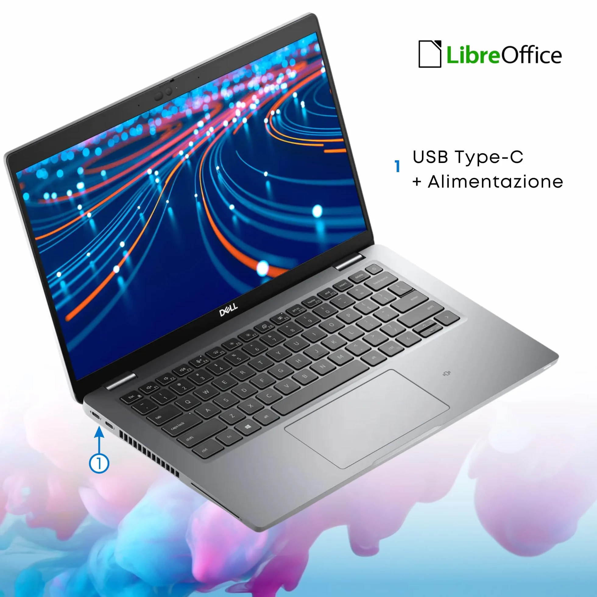 Dell Latitude 5420 - Pc Portatile Display 14" - Intel i5-1135G7 4 Core 2.40Ghz - 8 GB Ram, SSD da 256 GB - Notebook con Win 11 e Libre Office - Laptop Pronto all'uso (Ricondizionato)