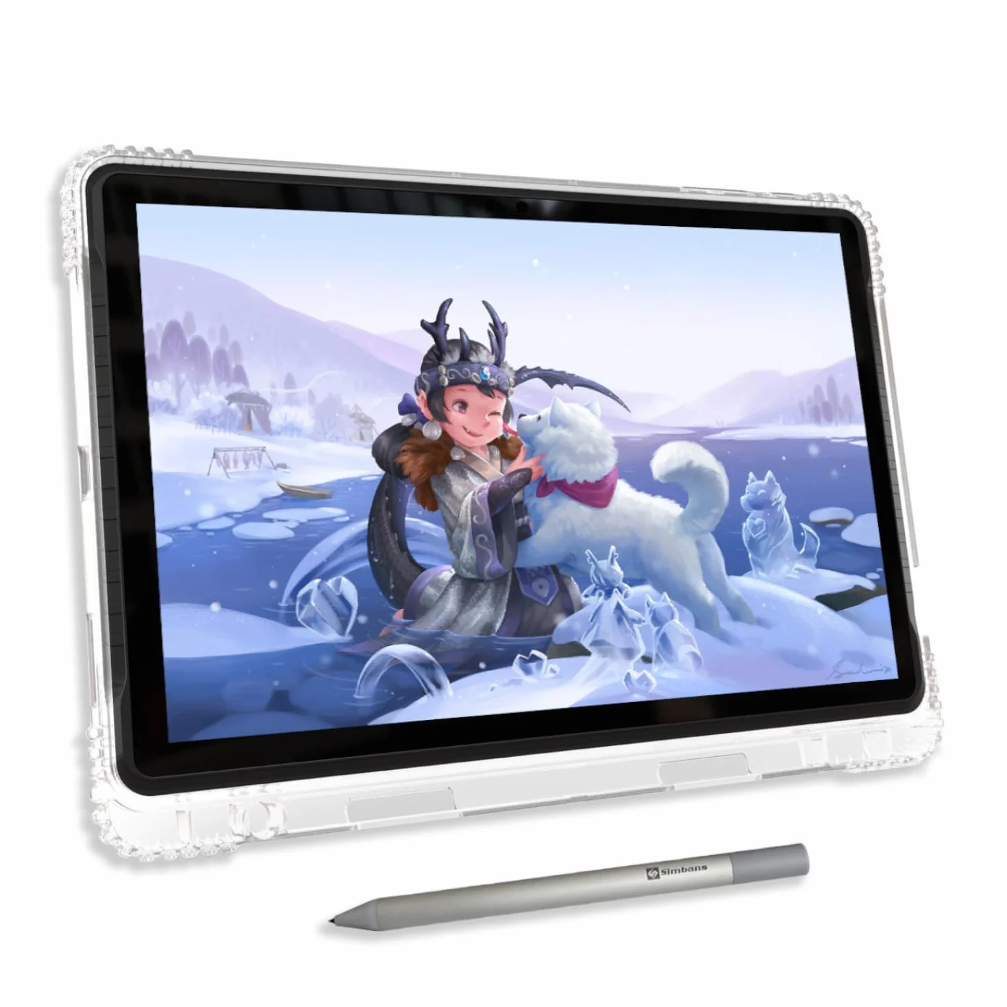 PicassoTab A10 Tavoletta Grafica • Nessun Computer Necessario, Schermo da 10", Stylus Pen Inclusa, App di Disegno PRO e Tutorial, Portatile e Standalone per Artisti Digitali e Studenti • A10