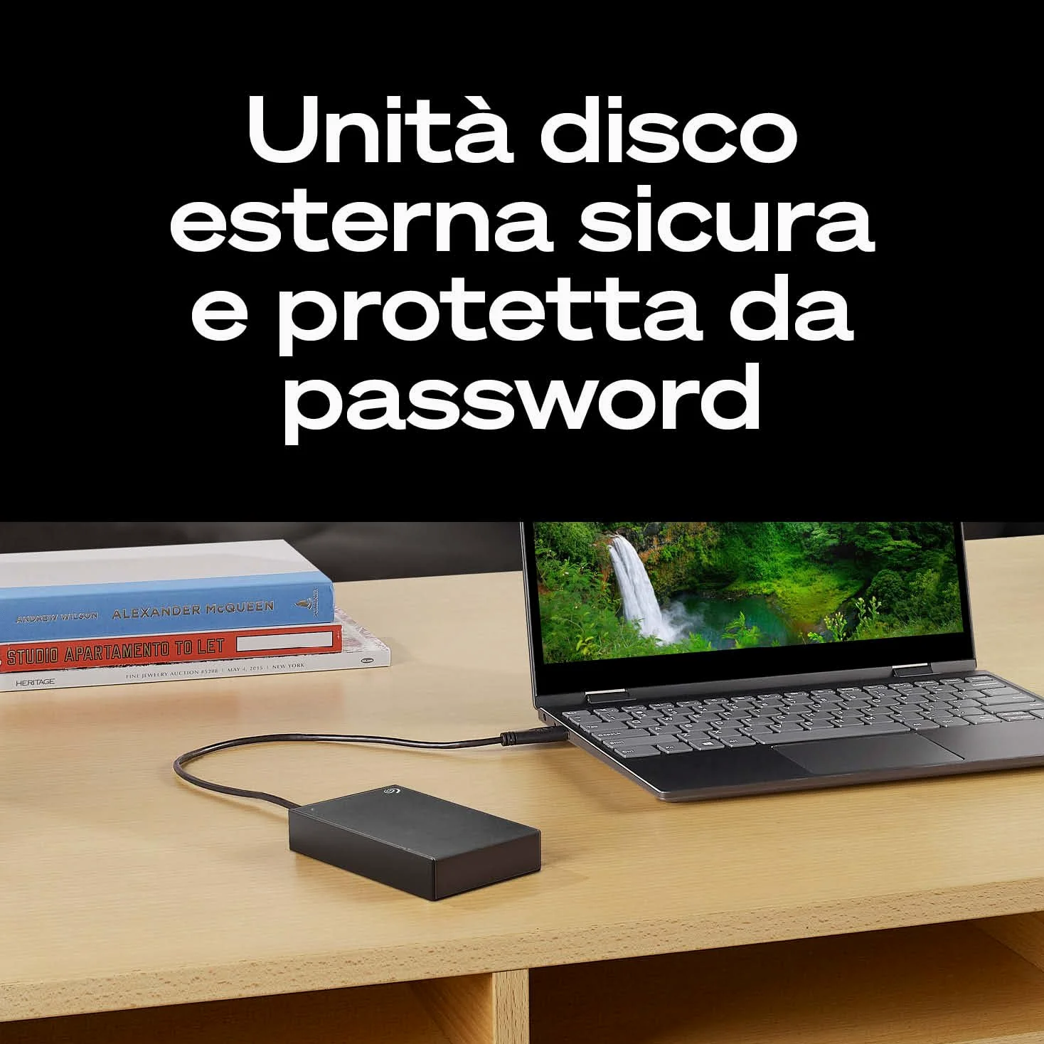 Seagate One Touch 2TB, Hard disk esterno portatile, USB 3.0, 6 Mesi e Mylio Photos & Dropbox, Data Rescue Service (STKY2000404)