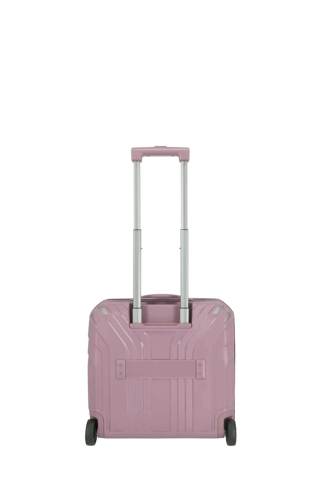 travelite 2 ruote bagaglio a mano trolley per laptop guscio rigido con fodera riciclata, ELVAA: elegante trolley business con angoli protettivi, 42 cm, 30 l