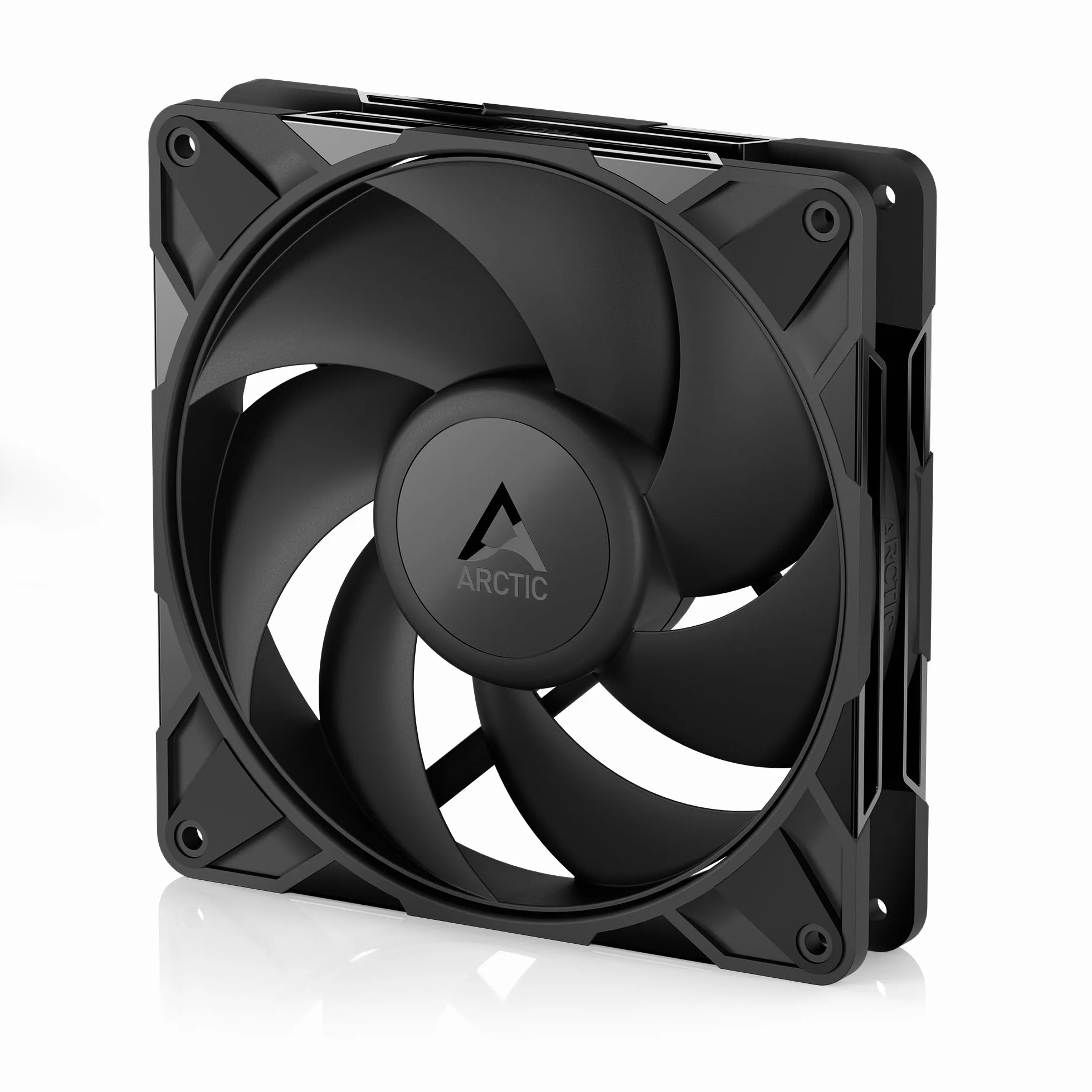 ARCTIC P14 Pro PST - Ventola Potente Premium, Ventola PWM da 140 mm con Sdoppiatore per Cavi a Y, 400-2500 rpm, 0 rpm <5% PWM, Cuscinetto Idrodinamico, a 4 Pin - Nero