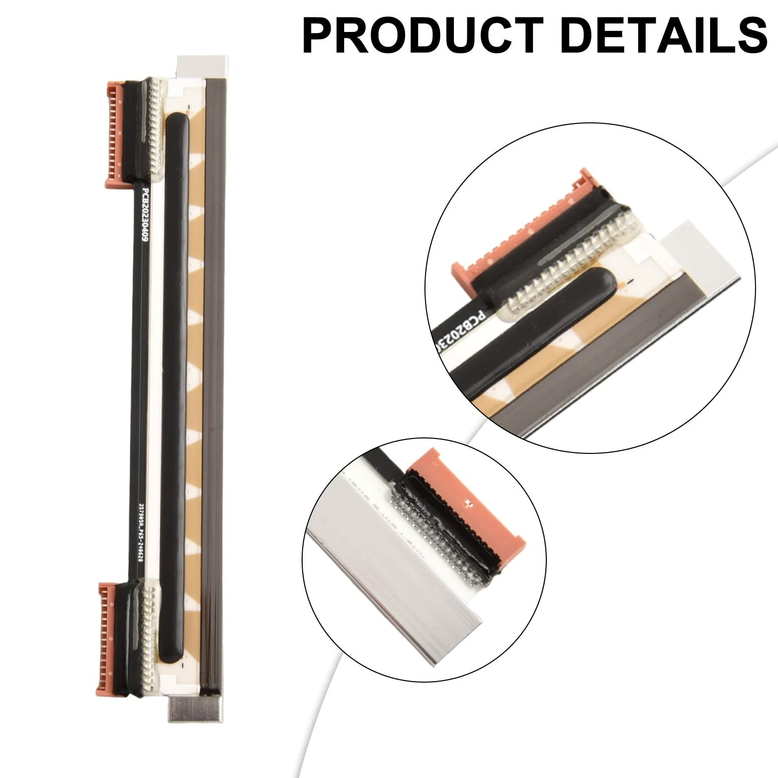Testina di stampa termica 300 dpi per Zebra ZD620 ZD420 P1080383-007 | Risoluzione 300 dpi, codici a barre, testo chiaro, compatibile con ZD620 ZD420, P1080383-007