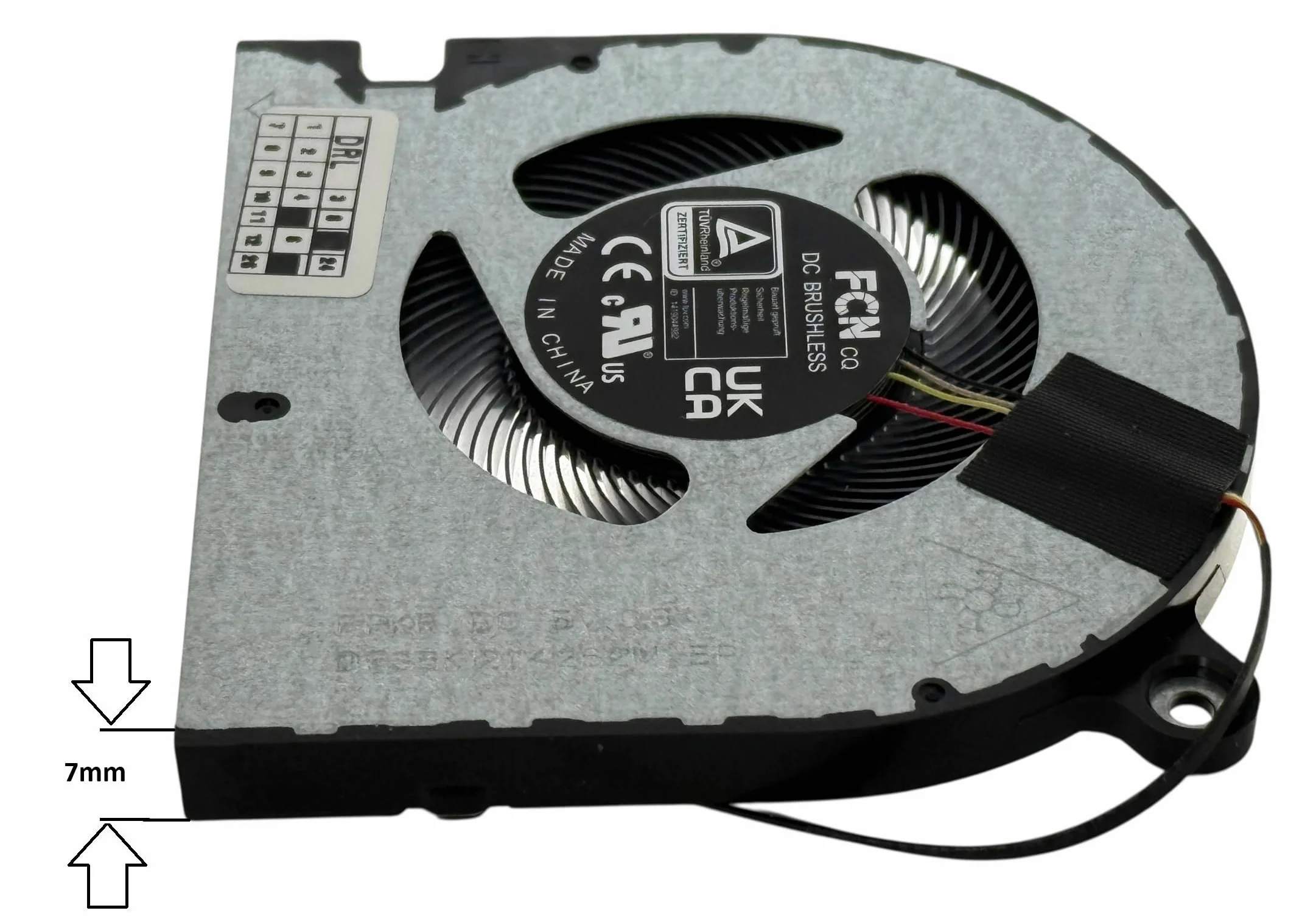 CPU Fan for Acer TravelMate P2 TMP214-54 P215-54 TMP215-54 P50-54