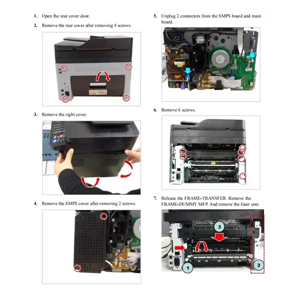 JC91-01079A - Unità fusore CLP-365-3305 Xpress C410 C430 C460 C480, 110 V, 220 V