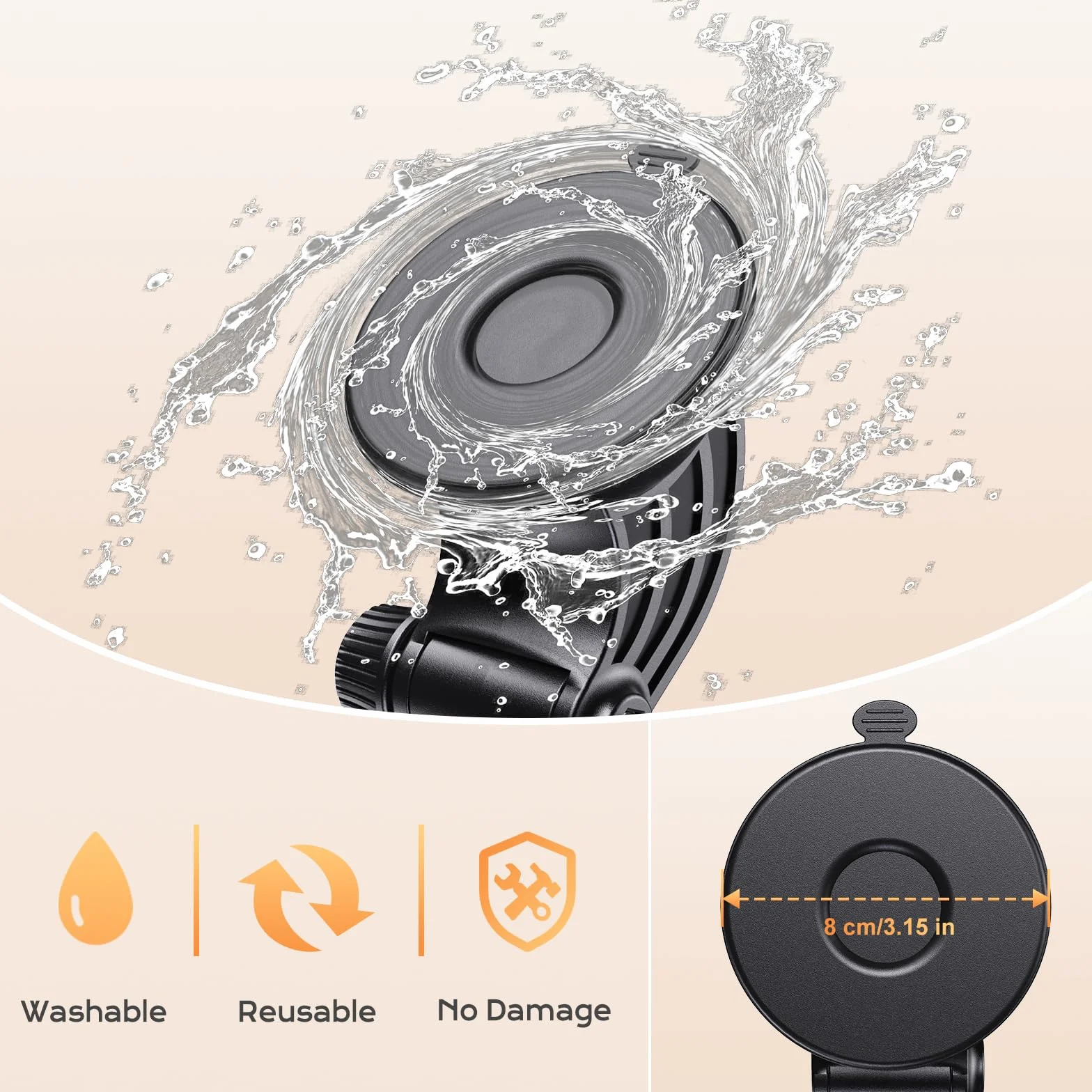 OHLPRO Tablet Holder Car Dashboard Windshield, 360° Adjustable Suction Cup Mount for iPad 5"-13" iPad Pro Air Mini Galaxy Tab S9 Fire HD 10 Switch Kindle