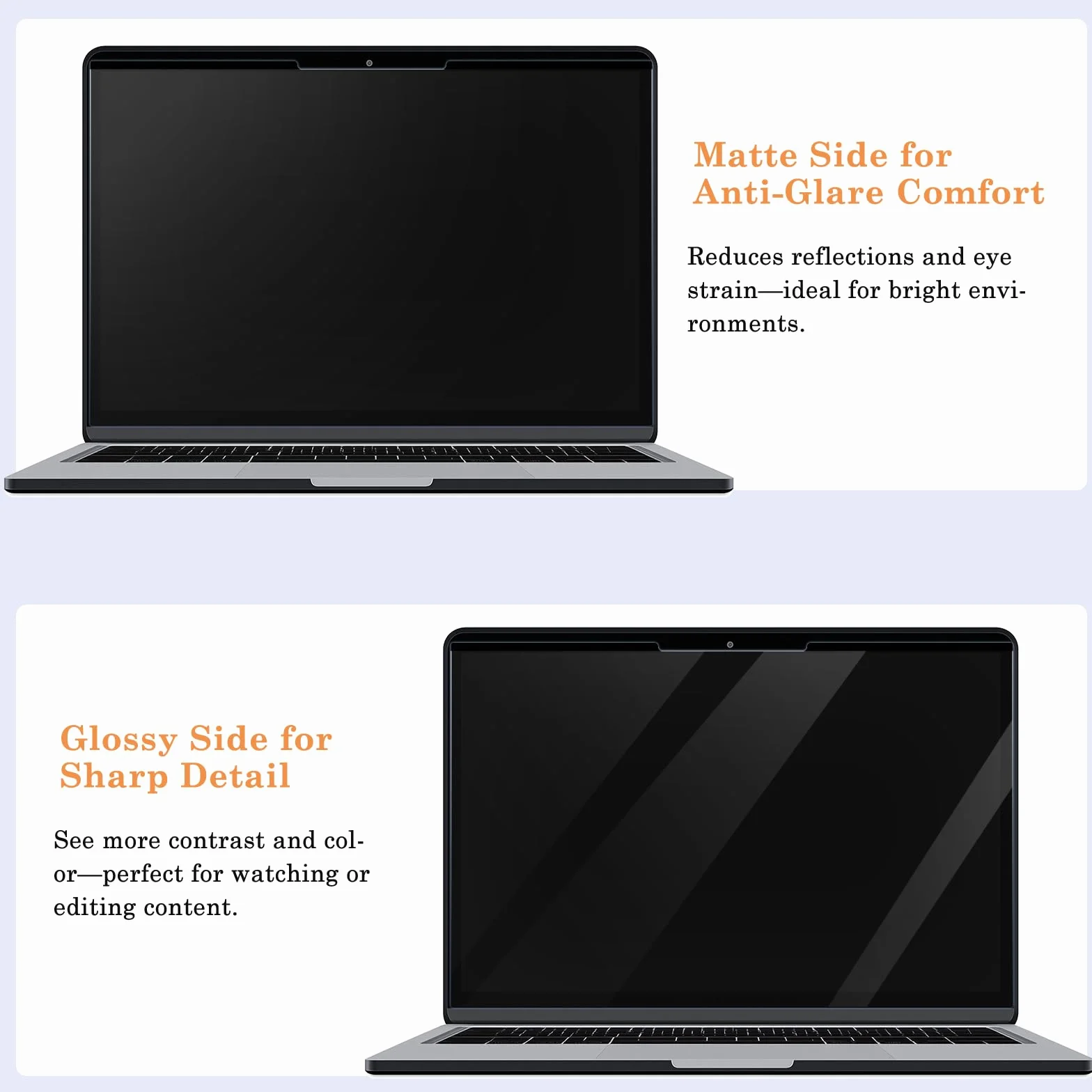 Privacy Pellicola Protettiva per Laptop 15.6" 16:9, Rimovibile Anti-Riflesso Anti-Graffio Luce Blu Protezione per Schermo, Filtro Privacy Magnetico Ultrathin per Lenovo/Dell/Huawei/HP/Asus