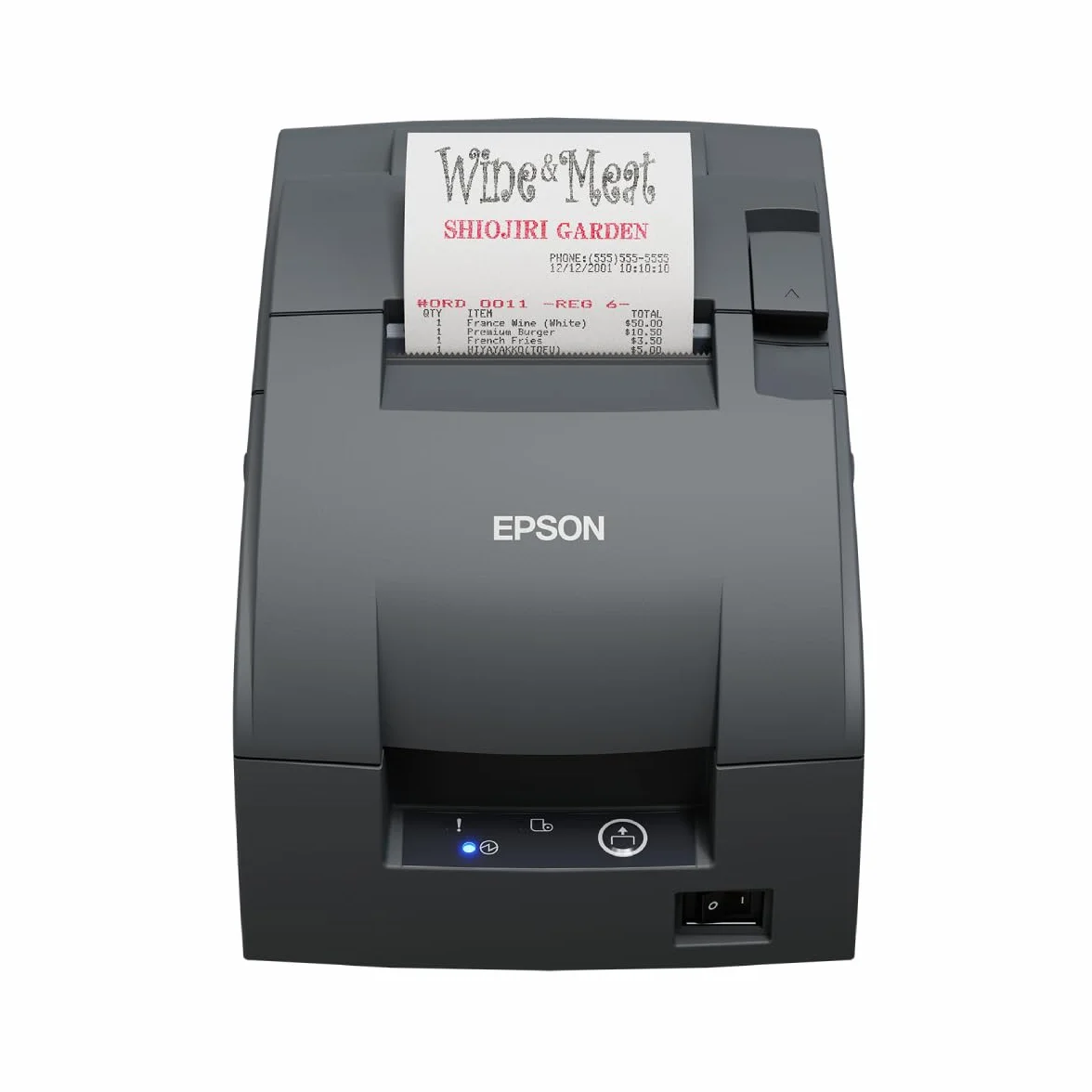 Epson TM-U220IIB stampante ad aghi (TM-U220IIB, USB, Auto-cutter, - black - Warranty: 12M)