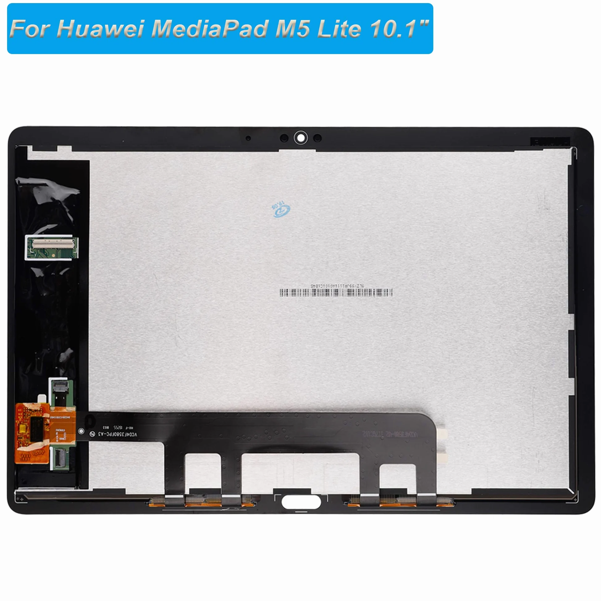 Display LCD compatibile con Huawei MediaPad M5 Lite 10.1" BAH2-L09 BAH2-W09 LCD Touch Screen Assembly con strumenti (nero)