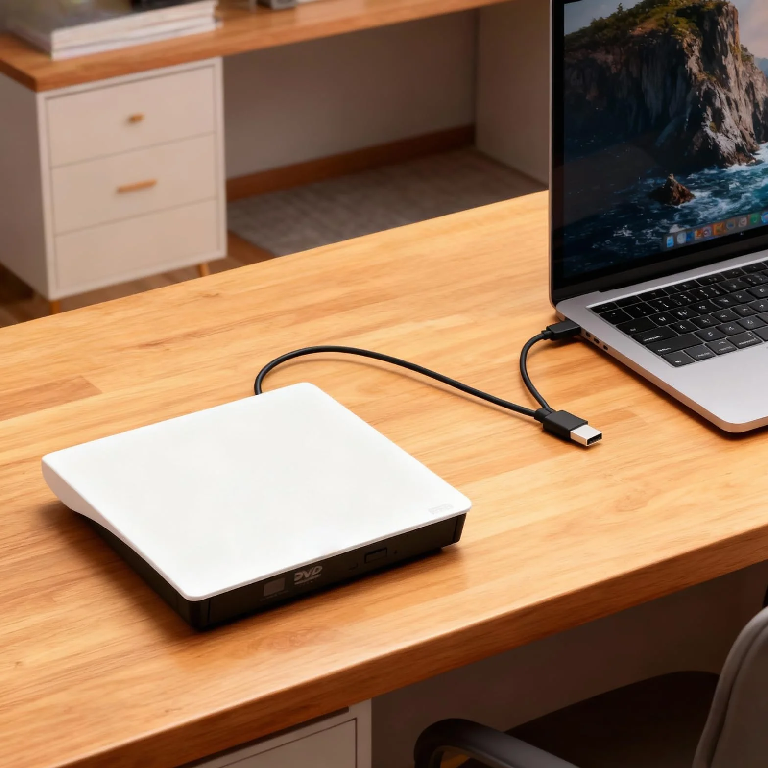 Unità DVD esterna CD USB 3.0 & Type-C, masterizzatore CD esterno DVD +/-RW ROM drive per computer portatile PC desktop CD-DVD Burner Reader unità esterne per Windows XP/Vista/7/8/10/11 Linux Mac OS