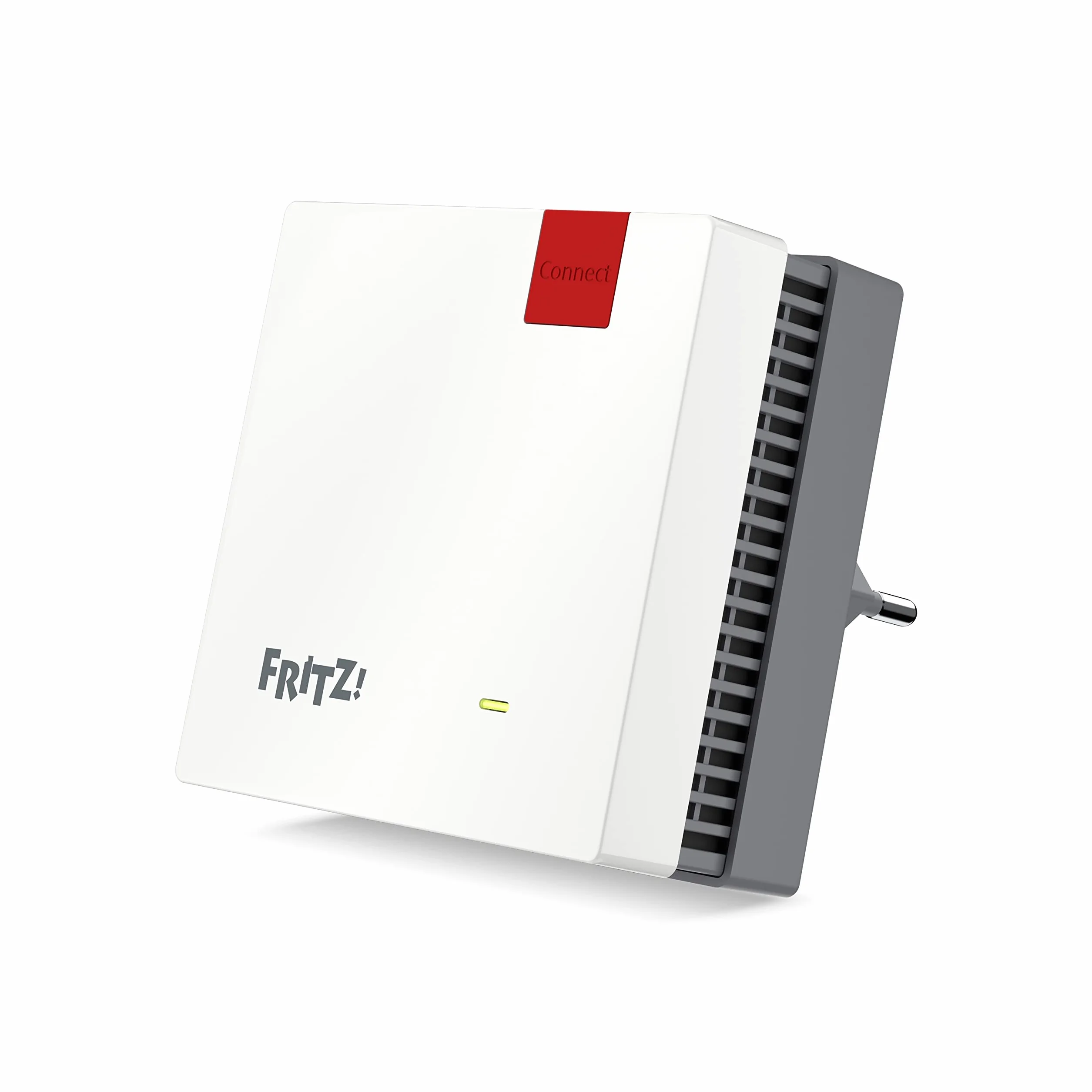 FRITZ!Repeater 1200 AX Edition International, Ripetitore - Wi-Fi 6 extender Dual Band con 2.400 Mbit/s (5 GHz) & 600 Mbit/s (2,4 GHz), Mesh, Access Point, 1x Gigabit LAN, Interfaccia in italiano