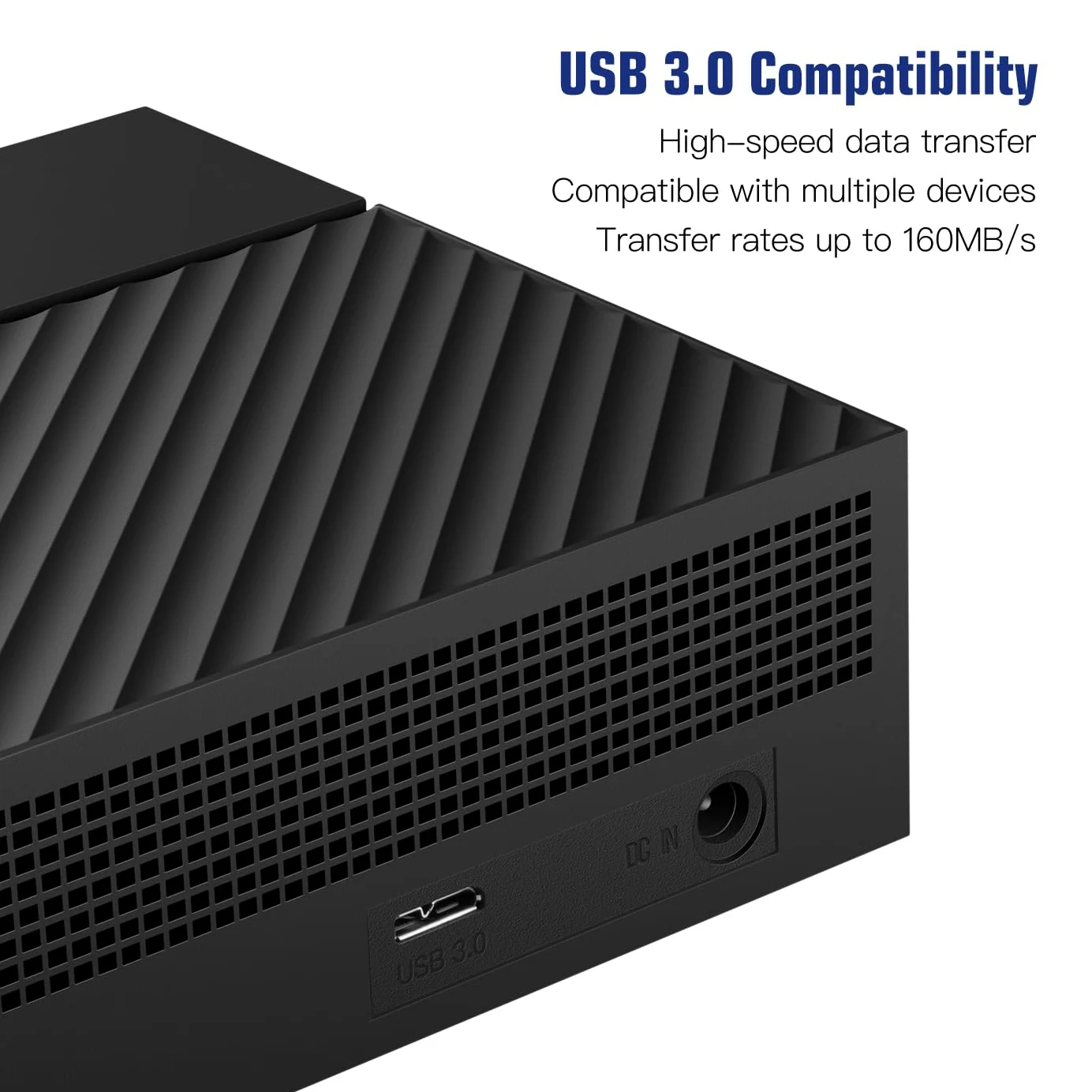 UnionSine Hard Disk Esterno 3,5" 10TB USB 3.2Gen2 Type-C HDD Storage per PC, Mac, Desktop, Laptop, MacBook,TV-HD3513