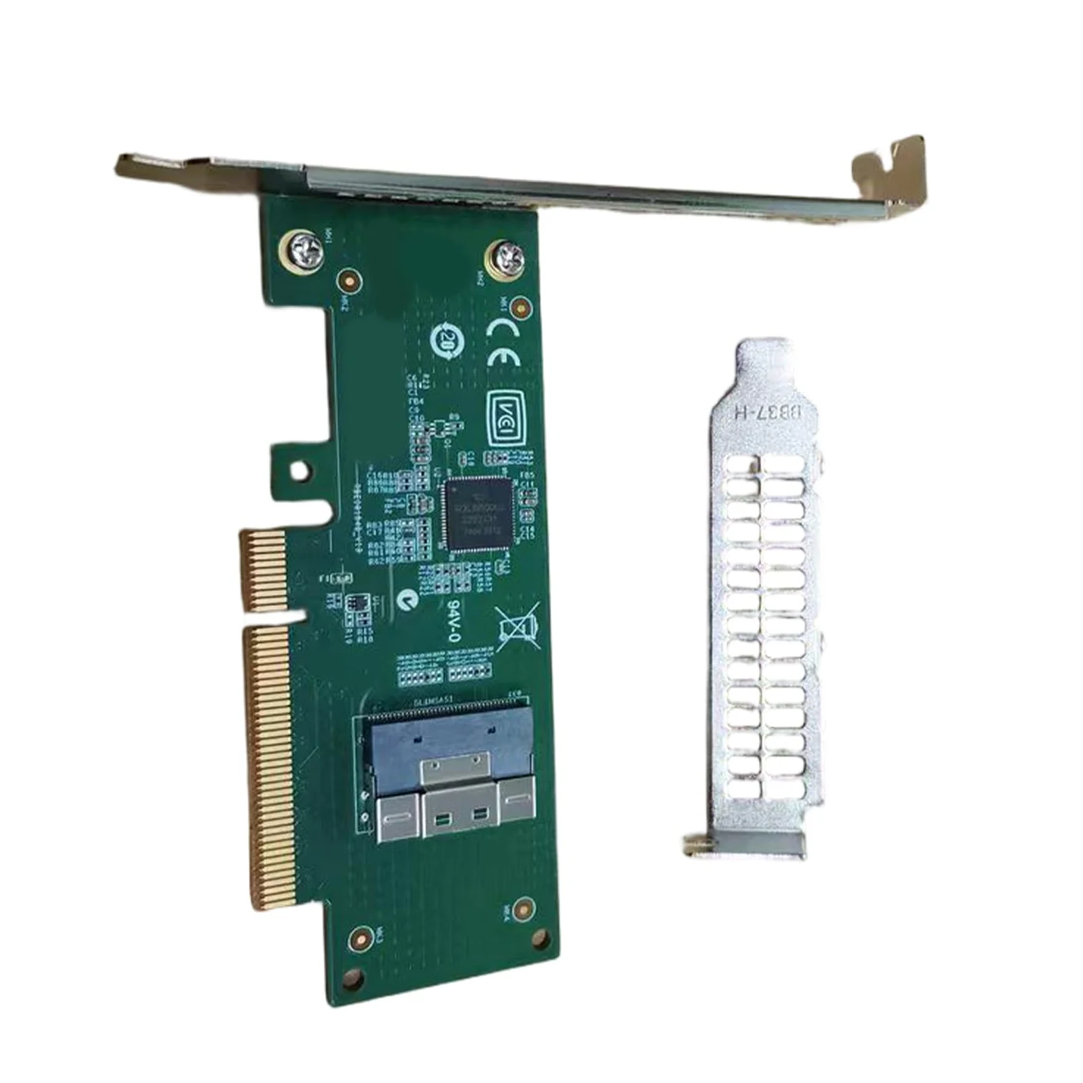 Scheda di espansione del controller host PCIe4.0 a SFF-8654 Scheda di espansione del controller dell'host dell'adattatore PCIe per PC desktop