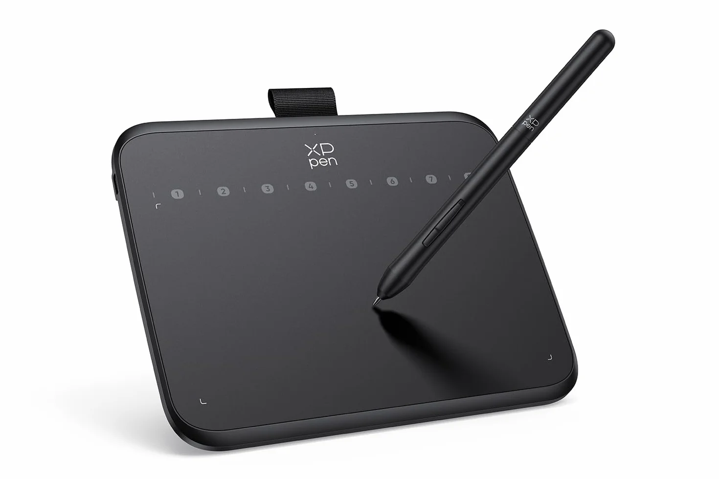 XPPen Deco 640 Tavoletta grafica, 16384 livelli di pressione, supporto inclinazione a 60°, 8 tasti, adatto per OSU, editing video, firma