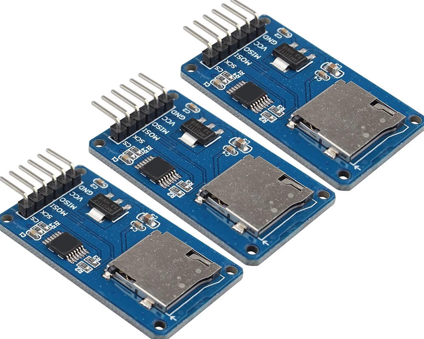 3 pz SPI lettore micro SD memory card TF scheda di memoria Shield modulo read Write dati Compatibile con Arduino Raspberry Pi