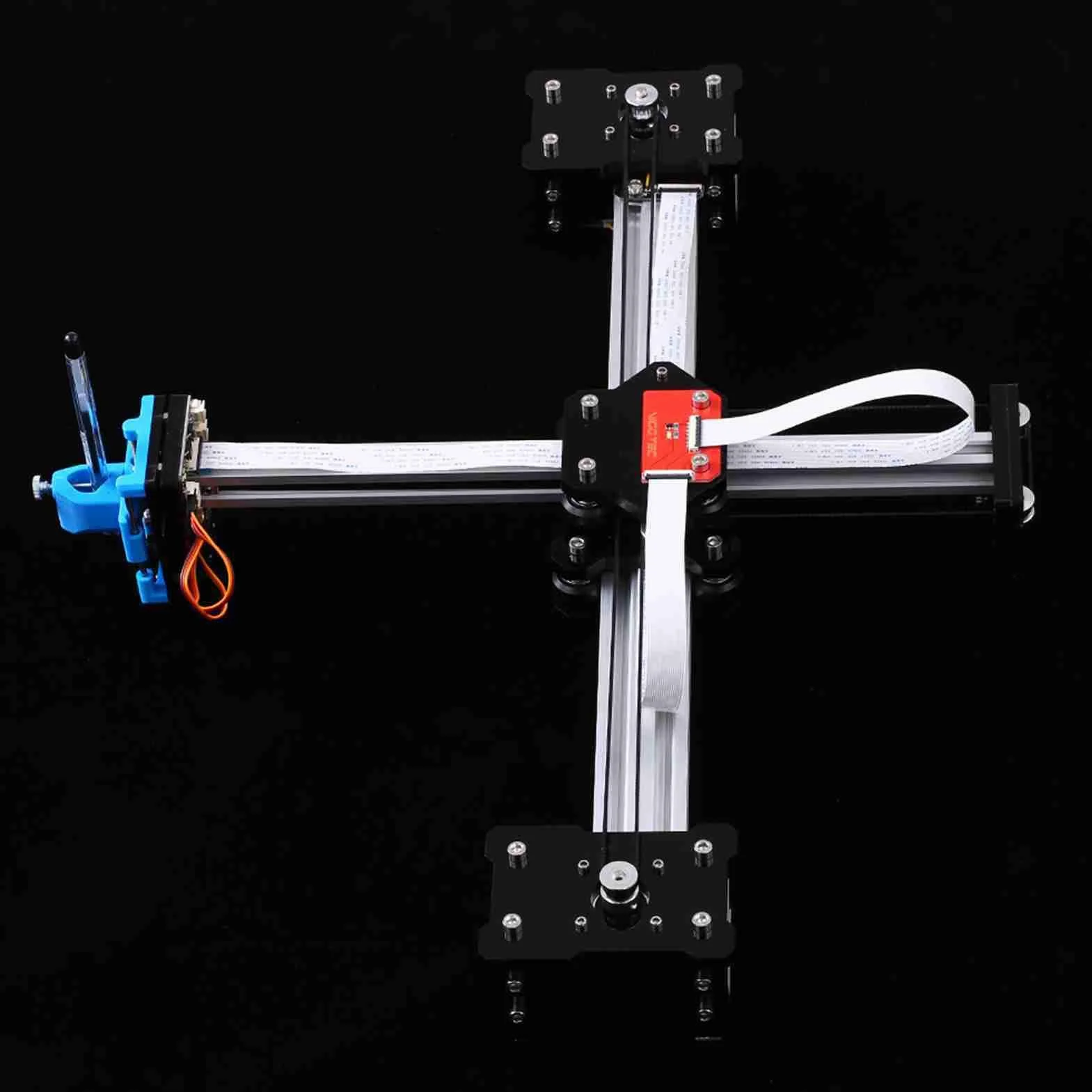 Macchina per Scrivere a Mano, Plotter Tavolo Fai-da-Te Kit di Robot, Disegno per Scrittura a Mano con Ampio Spazio di Disegno Macchina per Disegnare Plotter a Penna