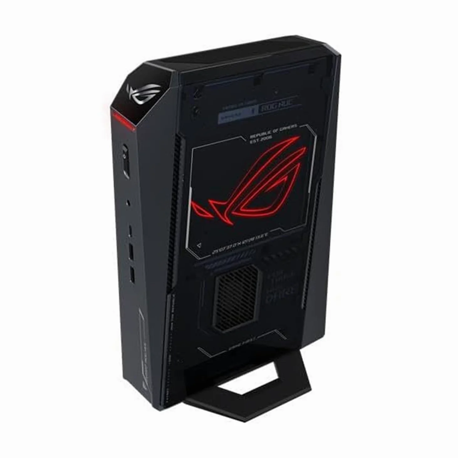 ASUS NUC 15 ROG, Gaming Intel Core U7 255HX, RAM 96 GB DDR5-6400, Nero | SSD M.2, Scheda Grafica NVIDIA GeForce RTX 5060, Wi-Fi 7, Bluetooth 5.4, Compatibile con Windows 11 Home