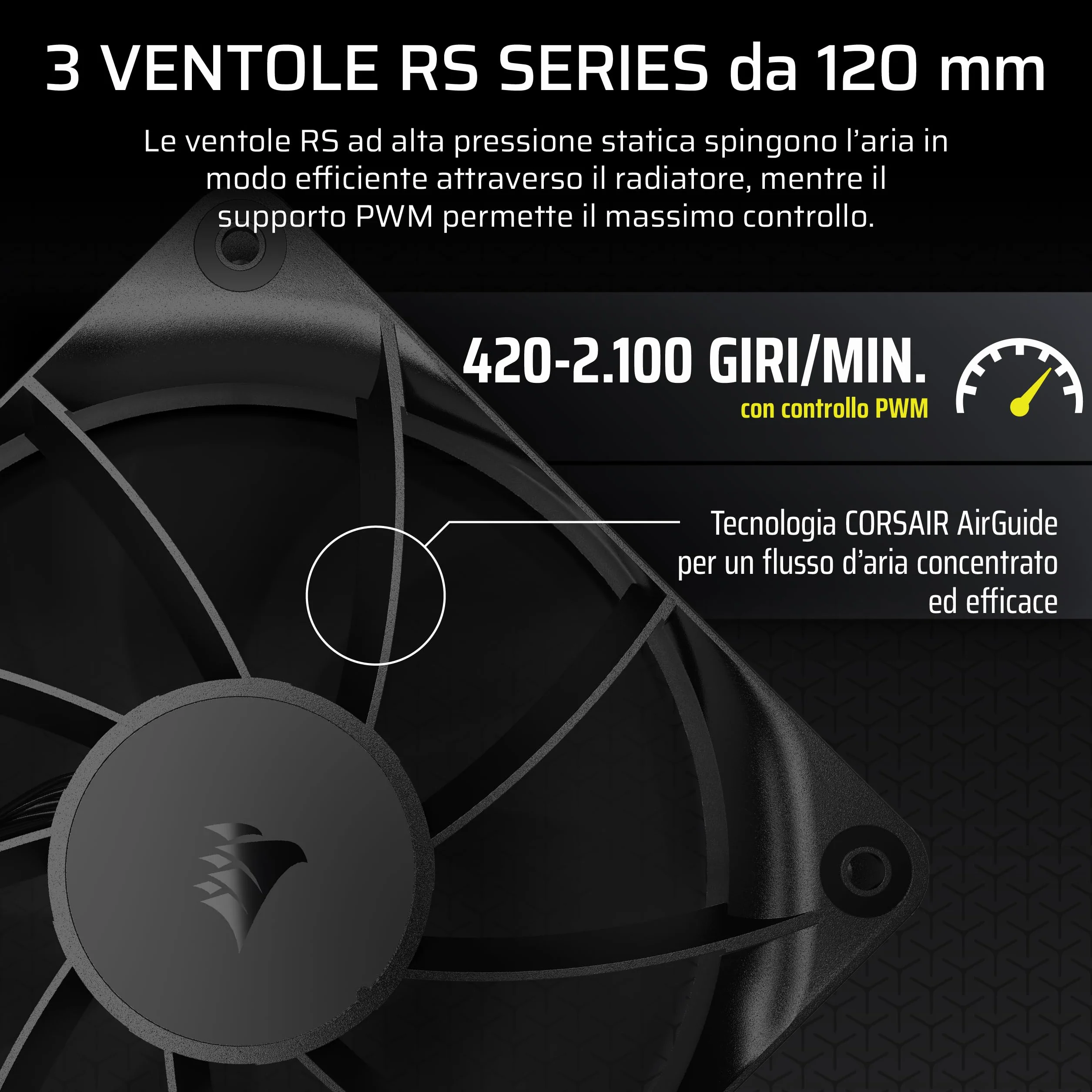 CORSAIR NAUTILUS 360 RS LCD Dissipatore a Liquido per CPU – Nero | Schermo LCD IPS da 2,1", AIO da 360mm, Bassa rumorosità, Daisy-Chain, Intel LGA 1851/1700, AMD AM5/AM4, 3 ventole RS120