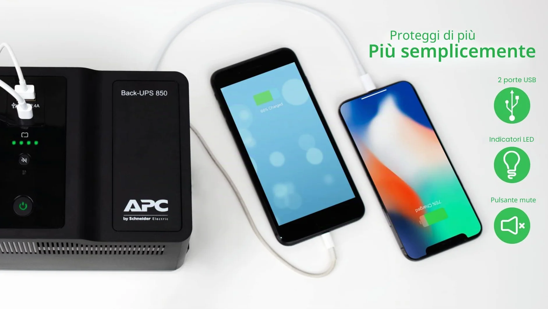 APC Back-UPS BE850G2-GR USV Wechselstrom 230 V Offline-USV