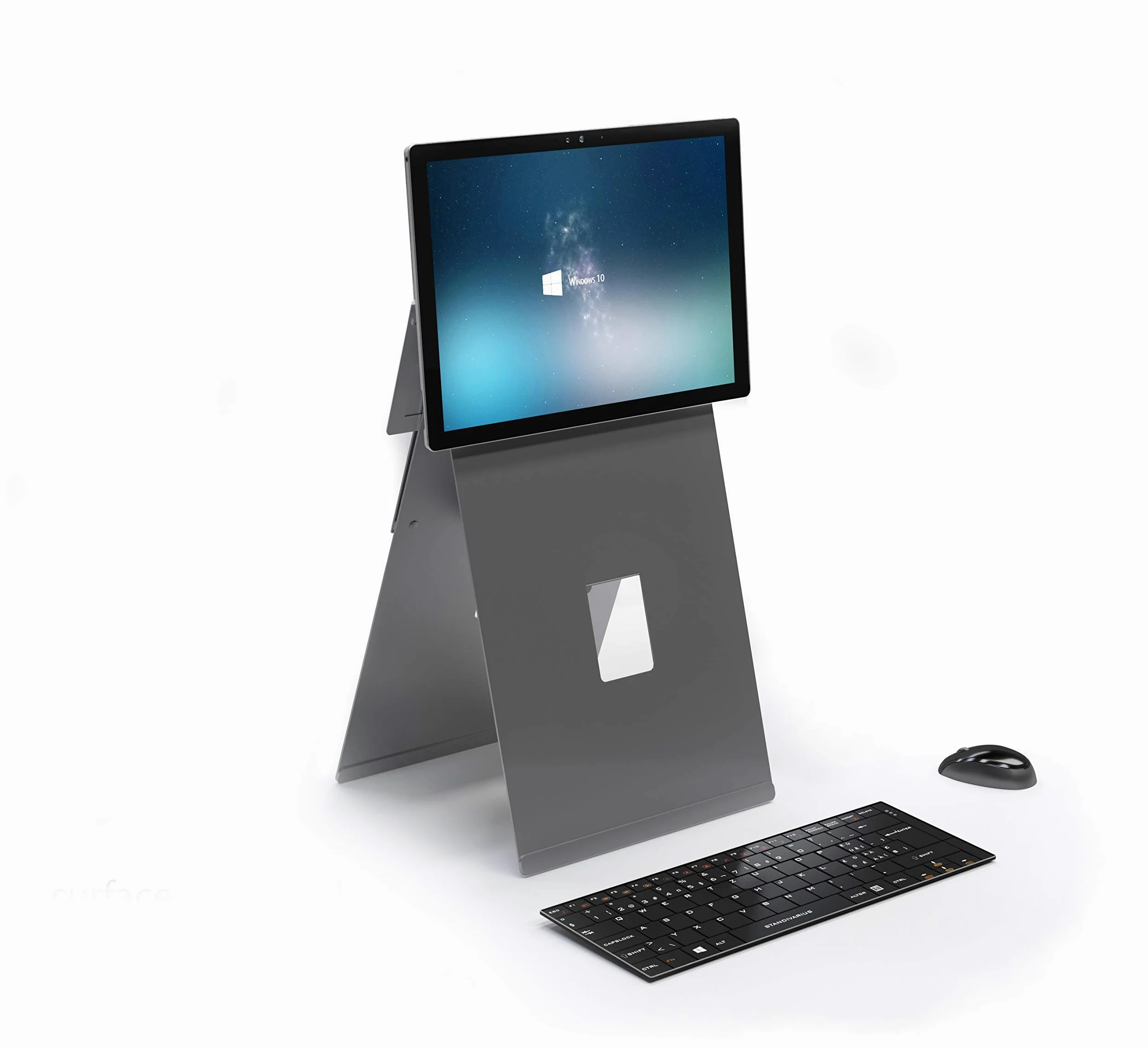 Hypertec LstanD-Surface Supporto Per Laptop Supporto Per Computer Portatile Argento (the Lite By Hypertec Surface Edition Is An UltrA-Lightweight [ju