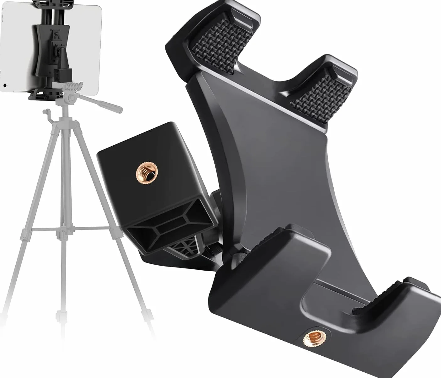 Supporto treppiede per tablet iPad adattatore fissaggio compatibile selfie stick fotocamera monopiede iPad Pro iPad Air iPad Mini 4,7-12,9"