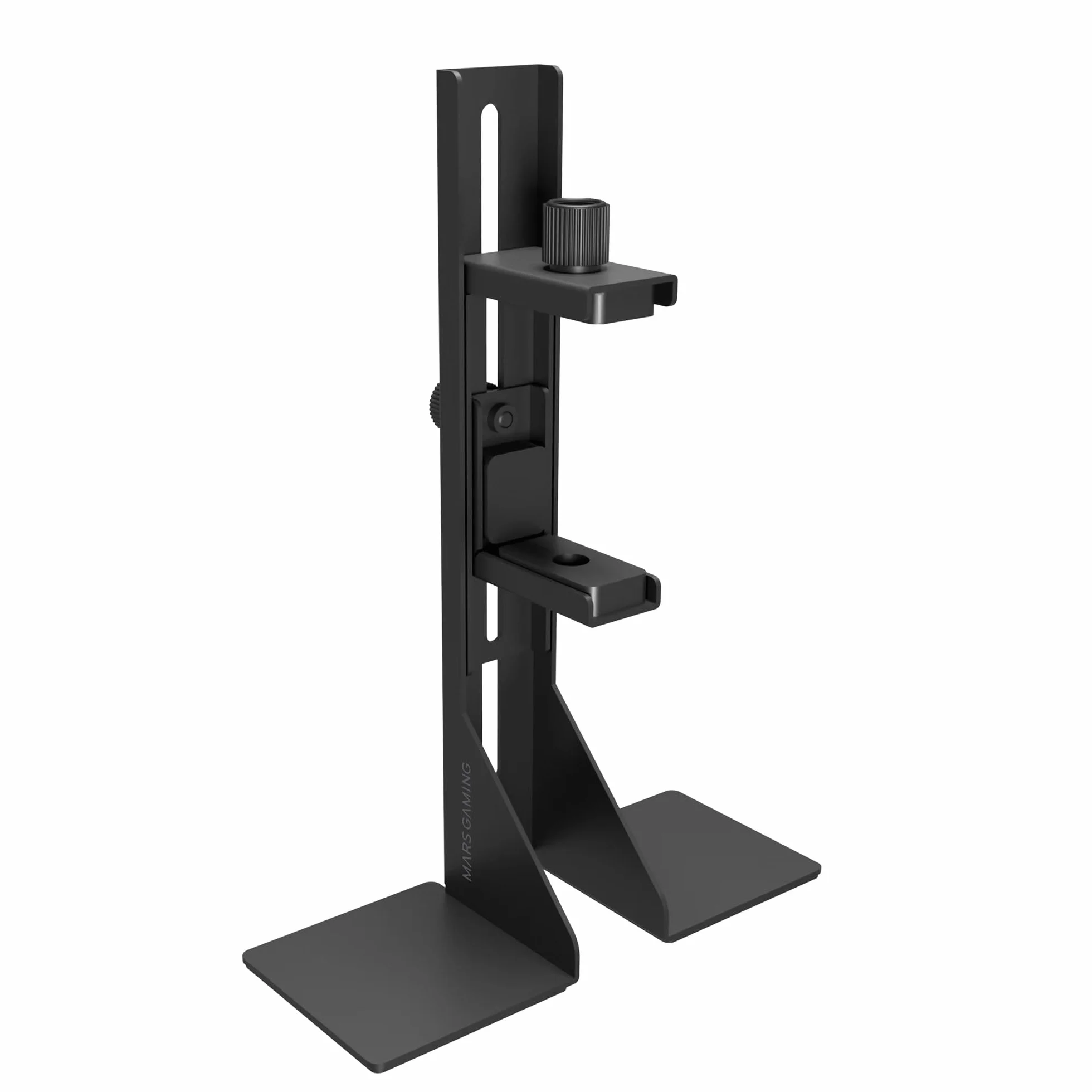 Mars Gaming MCA-GCBPRO, Supporto per Scheda Grafica, Supporto Verticale e Orizzontale GPU, Base Magnetica Antiscivolo, Struttura in Acciaio Resistente, Morsetto Regolabile Universale, Nero