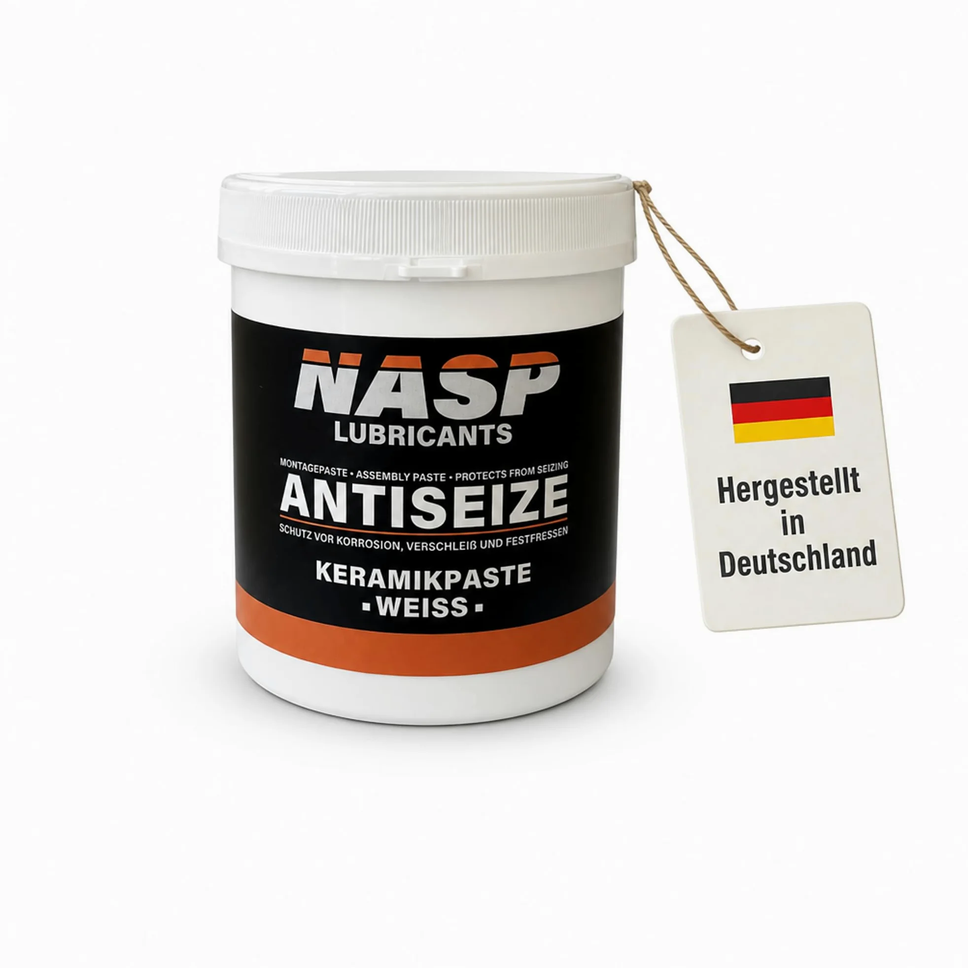 NASP Ceramic Paste 500 g | Anti-Seize Metal-Free mounting Paste Heat-Resistant Against Corrosion Seizure