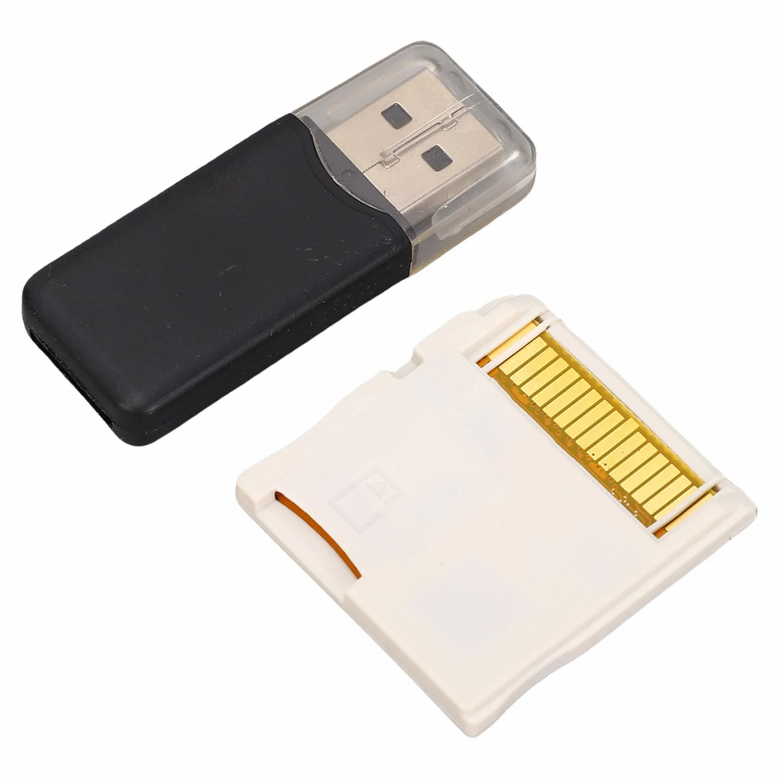 VBESTLIFE Video Game Flash Card, 2025 Nuove Schede Flash per Videogiochi ASIC CHIP Compatibili con la Serie NDS 2DS 3DS, Include Card Reader (WHITE)