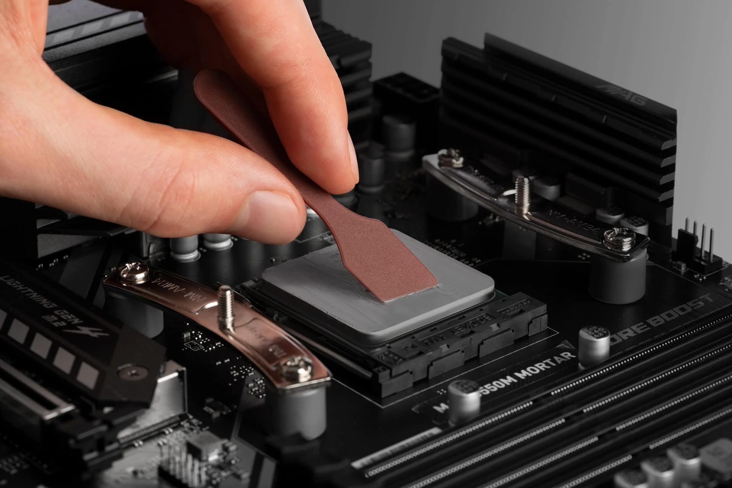 Noctua NT-H1 3,5 g SW Edition, Pasta Termo Conduttiva per Computer con Spatola e Salviette Detergenti