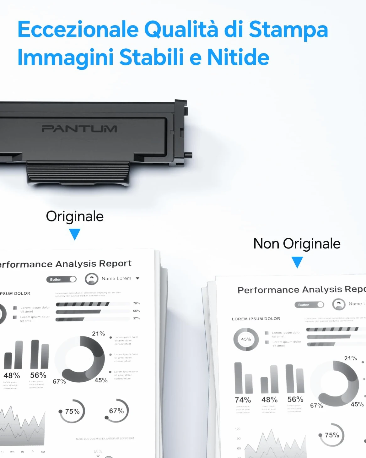 PANTUM TL-A4219H Originale Cartuccia Toner Nero per Stampante Laser BP4209DW BM4209DW BM4249ADW BM4309DW, Capacità fino a 3.000 pagine, (Nero, 1-Pack)
