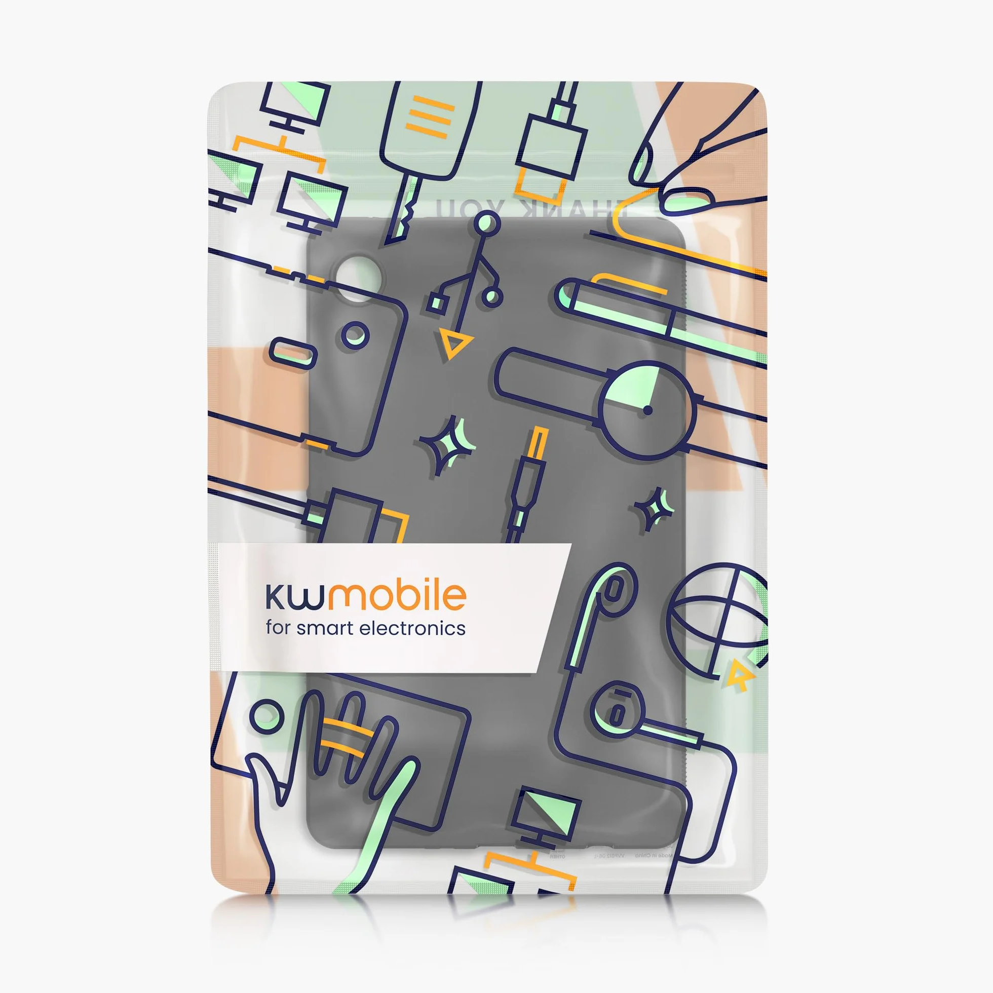 kwmobile Custodia compatibile con Samsung Galaxy Tab A11 - Cover Tablet Custodia in silicone TPU - Backcover Copertina protettiva Tab