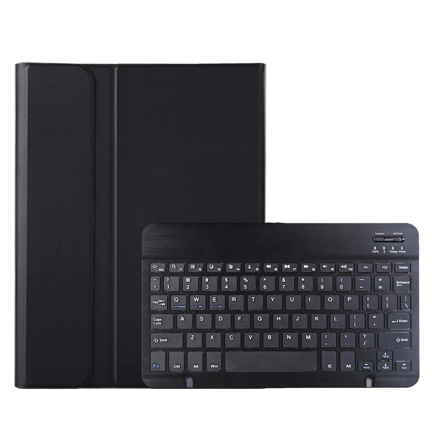Custodia con Tastiera per Lenovo Tab M10 3ª Generazione da 10,1 Pollici Cover con Tastiera Wireless Magnetica Rimovibile QWERTY per Tab M10 (3ª Generazione), Nero