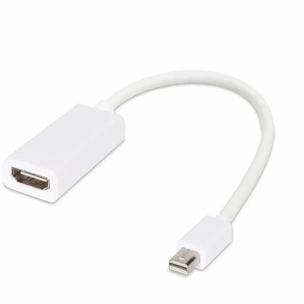 Mini Displayport HDMI Adapter Thunderbolt 2 Konverter Compatibile con, Microsoft Surface Pro 2 3 4, ThinkPad X1, Dell XPS 12 MLK, 13, 9333, 14 L421X, 15 L502X, 17 L702X Mini DP
